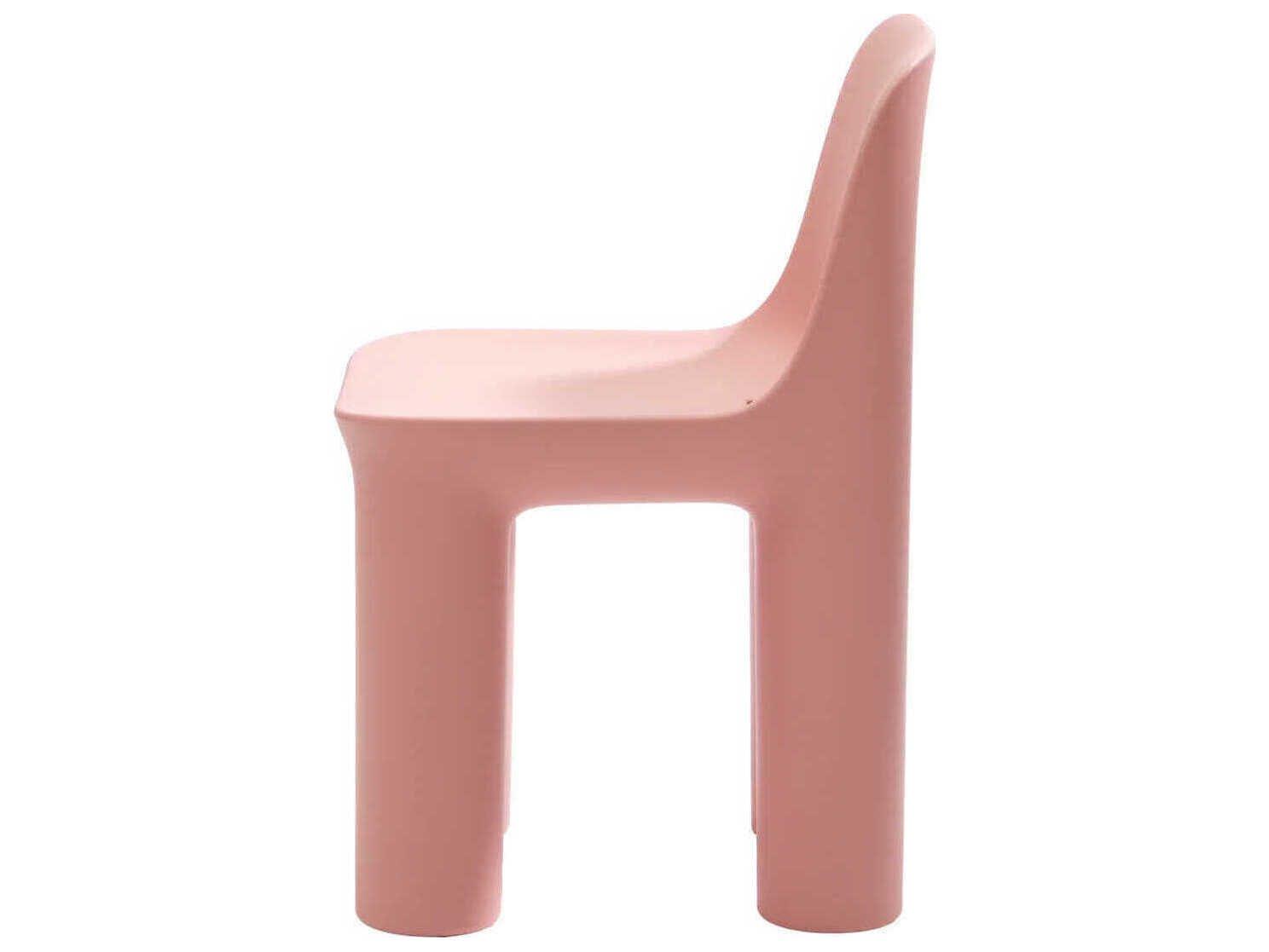 Qeeboo Outdoor Tata Pink Recycled Plastic Dining Chair