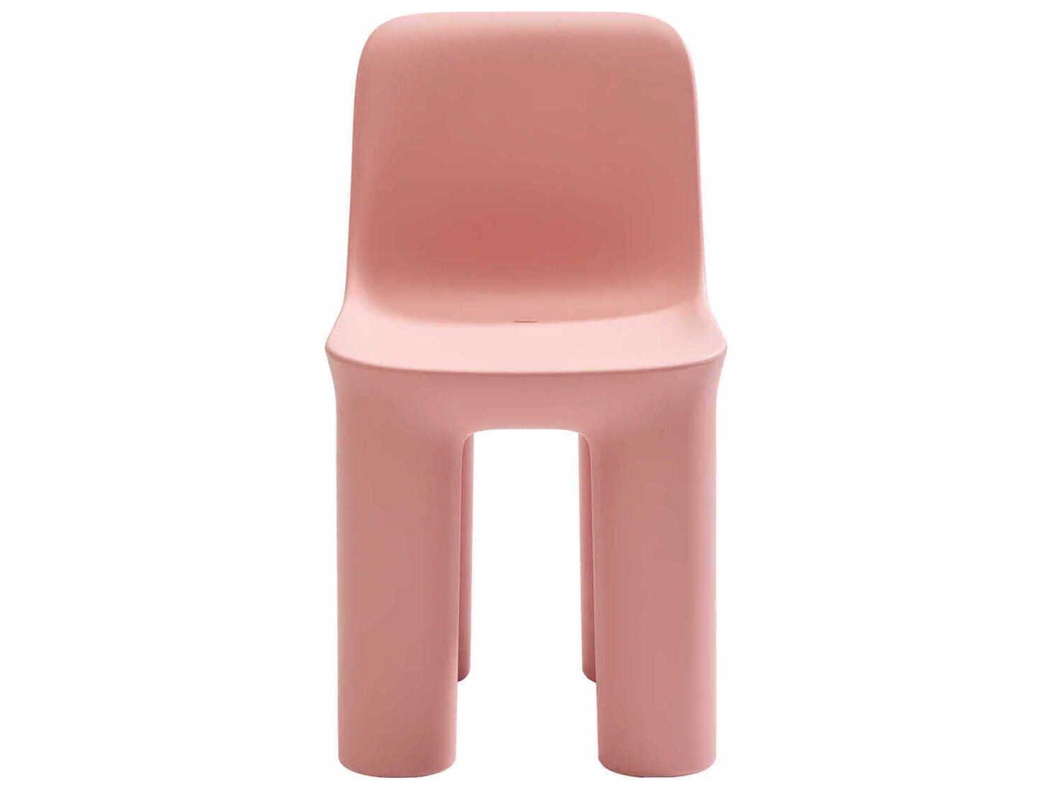 Qeeboo Outdoor Tata Pink Recycled Plastic Dining Chair