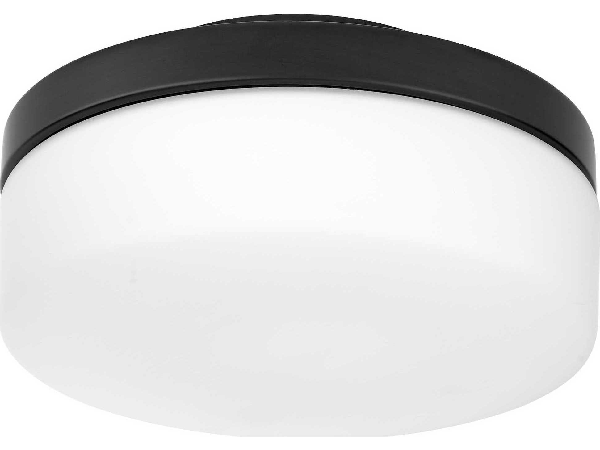 Quorum Matte Black 1-Light Fan Light Kit