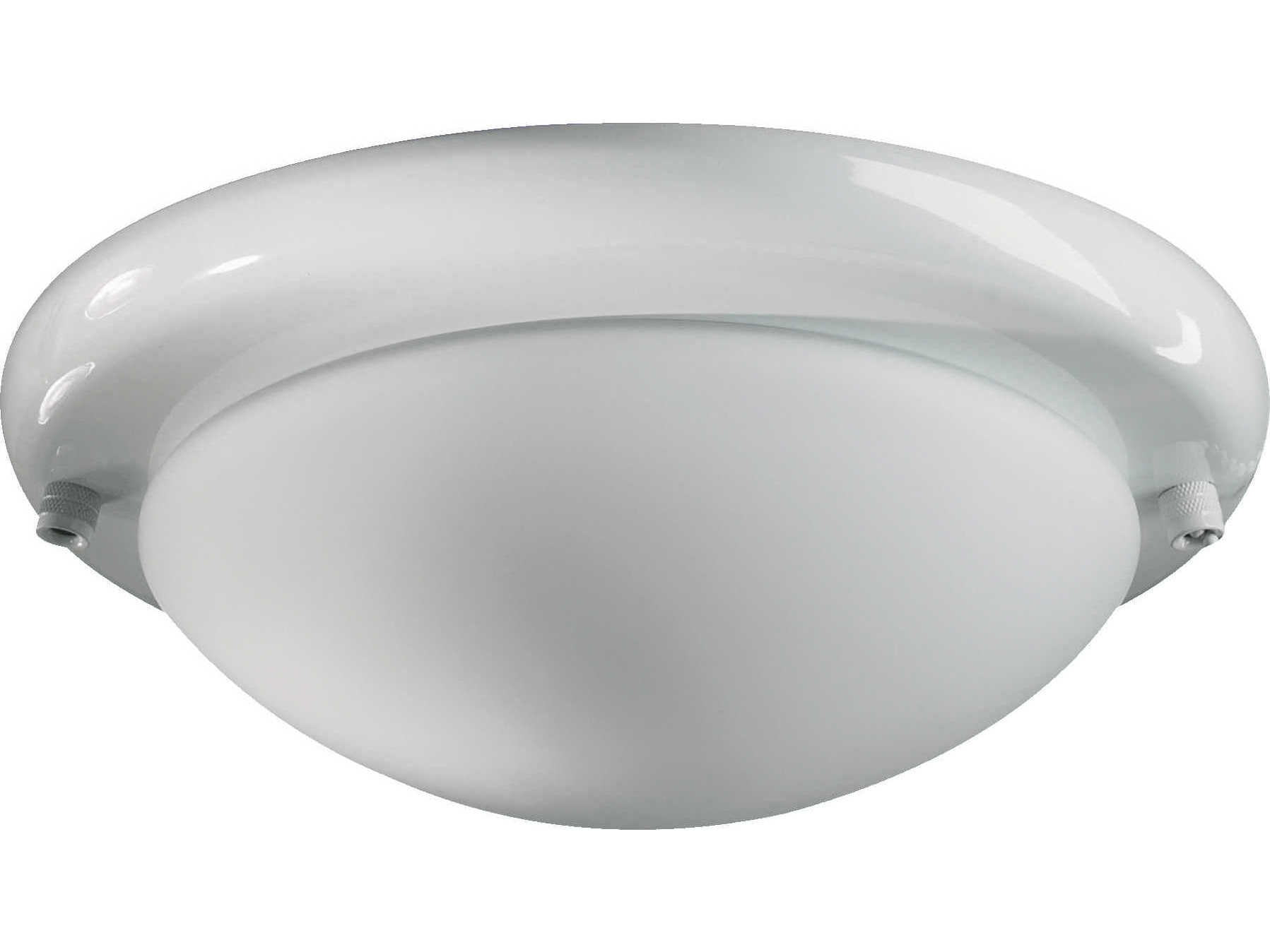 Quorum White 1-Light Fan Light Kit