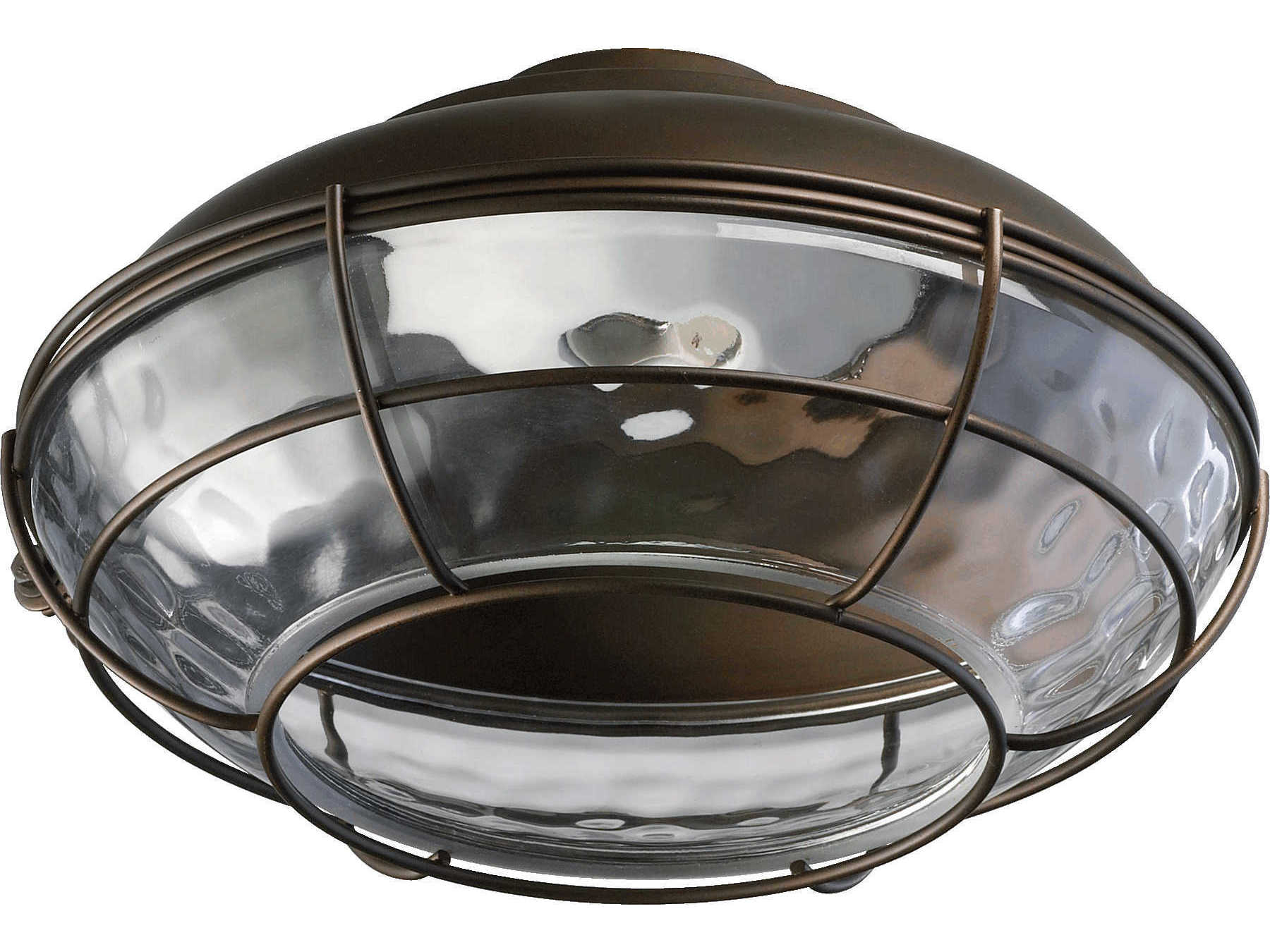 Quorum Hudson Patio Oiled Bronze 1-Light Fan Light Kit