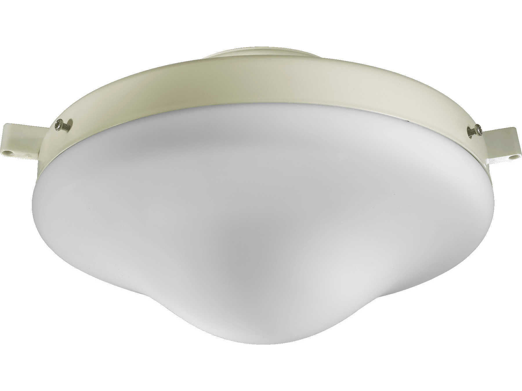 Quorum Antique White 1-Light Fan Light Kit