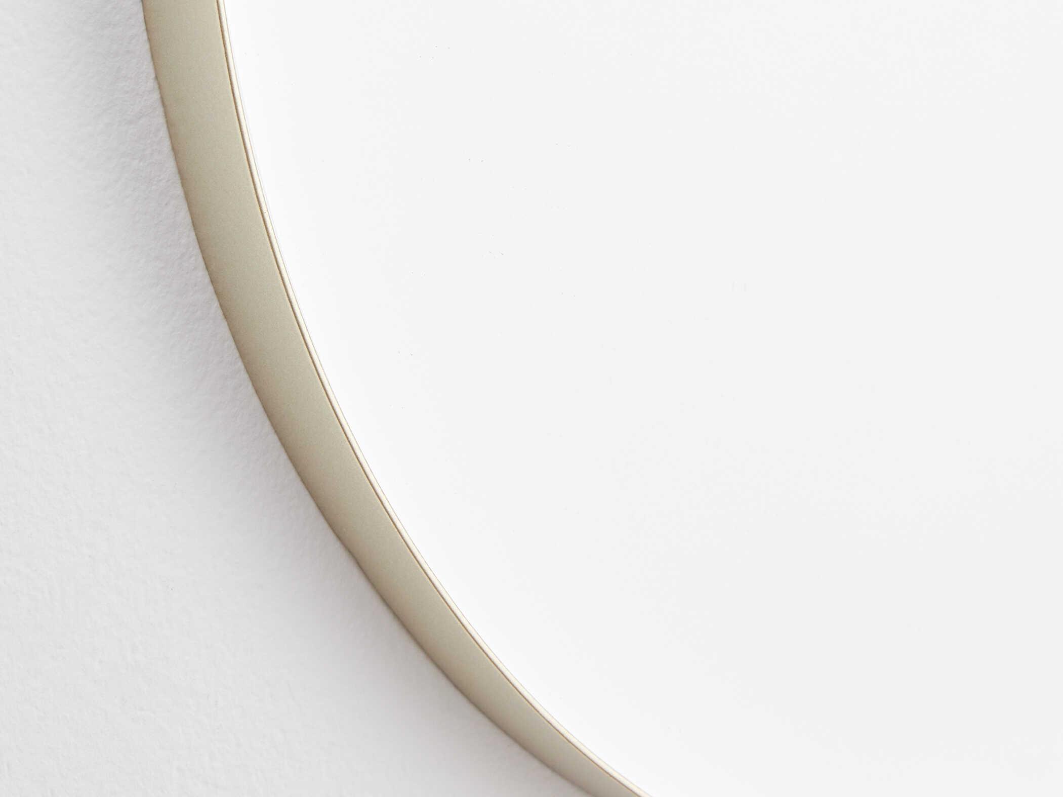 Quorum Silver Oval Capsule Wall Mirror