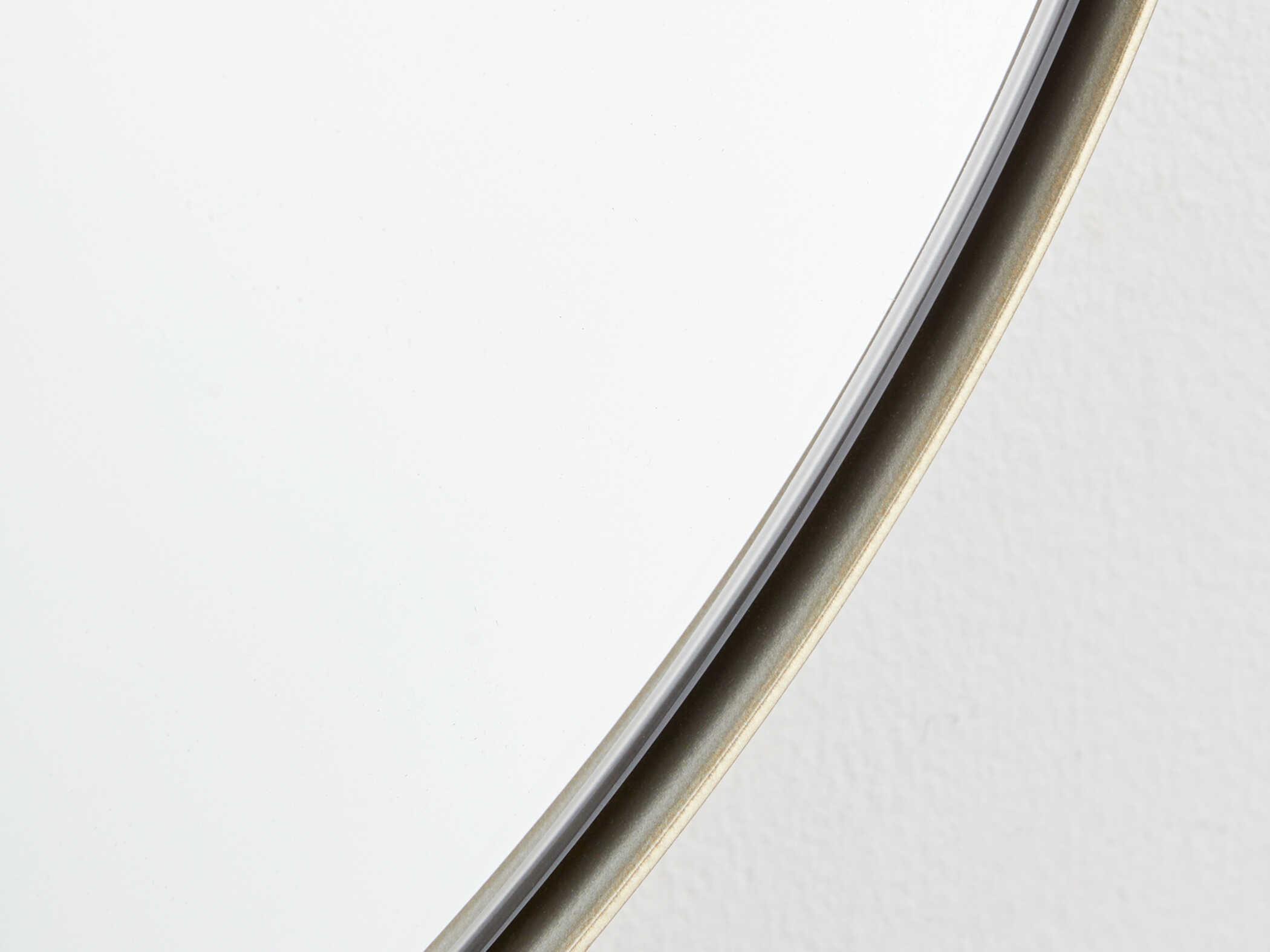 Quorum Silver Oval Capsule Wall Mirror