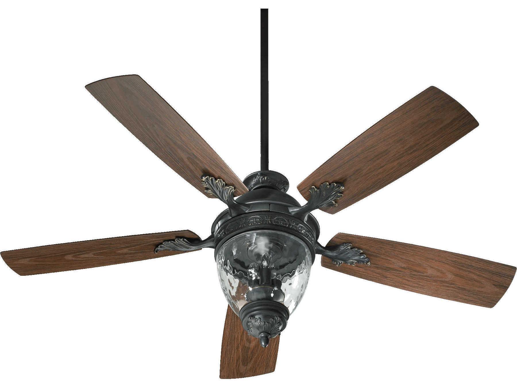 Quorum Georgia 52" 3 - Light Outdoor Ceiling Fan