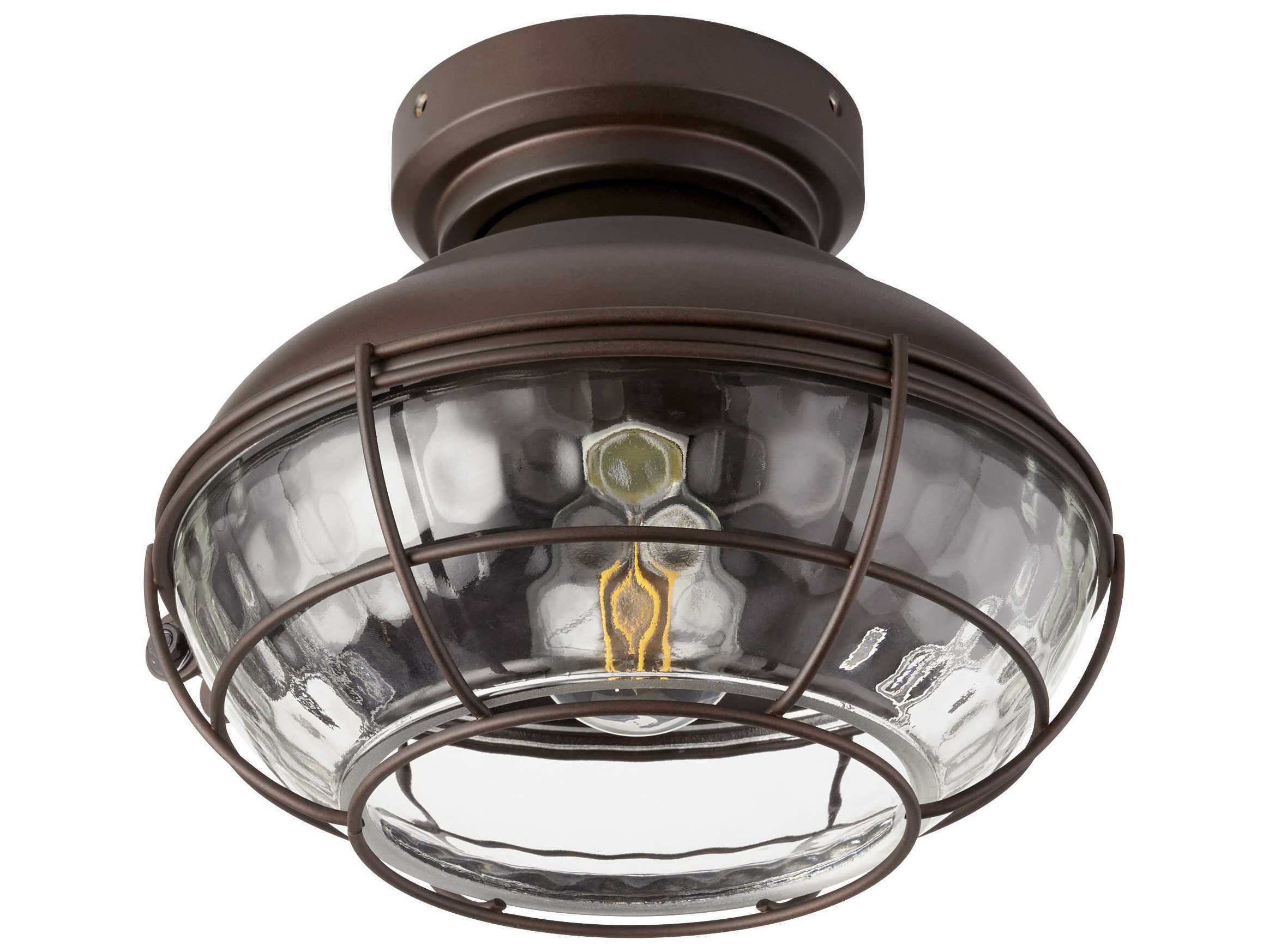 Quorum Windmill Oiled Bronze 1-Light Fan Light Kit