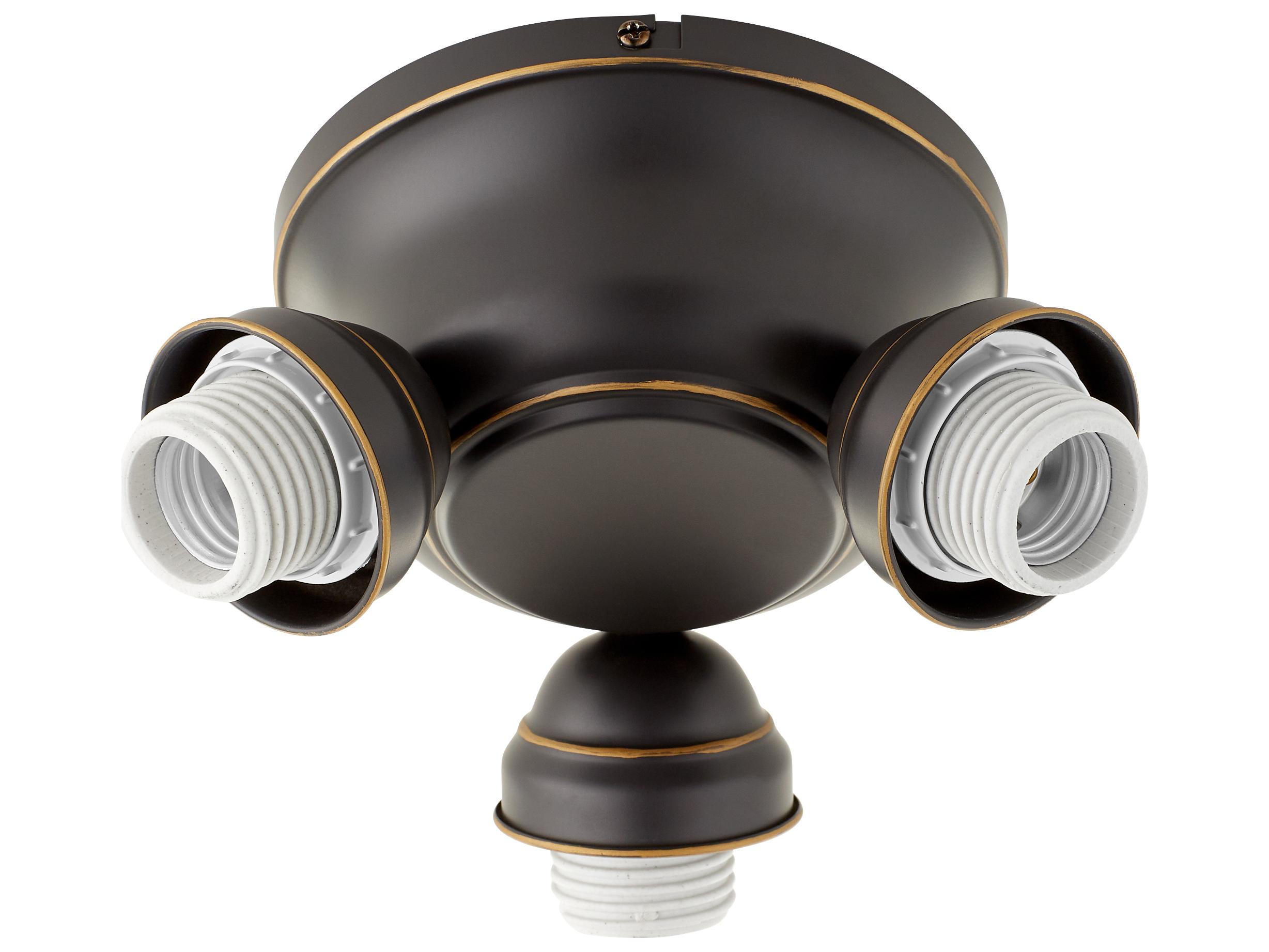 Quorum Salon Old Worlds 3-Light Fixture 