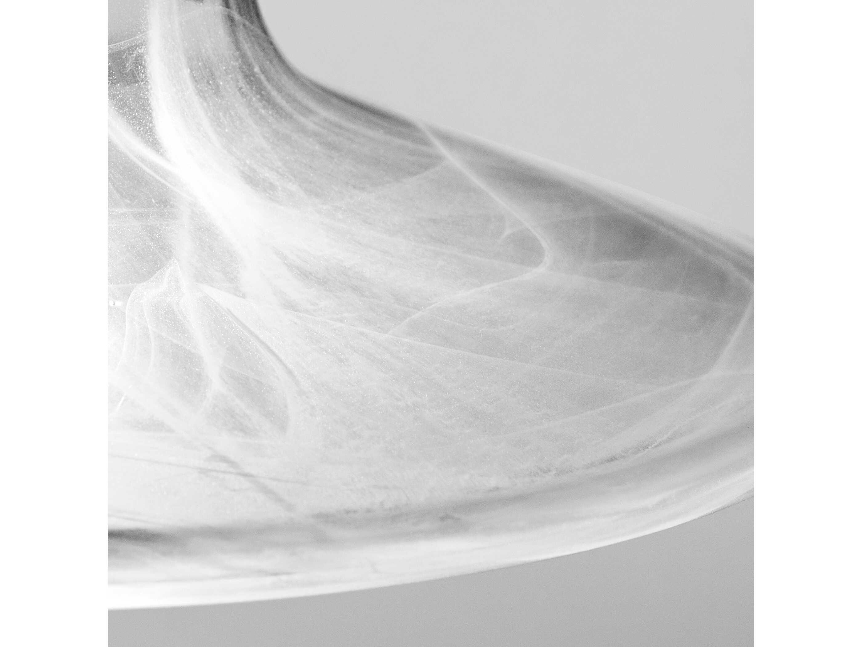 Quorum 1-Light Matte Black Round Semi Flush Mount