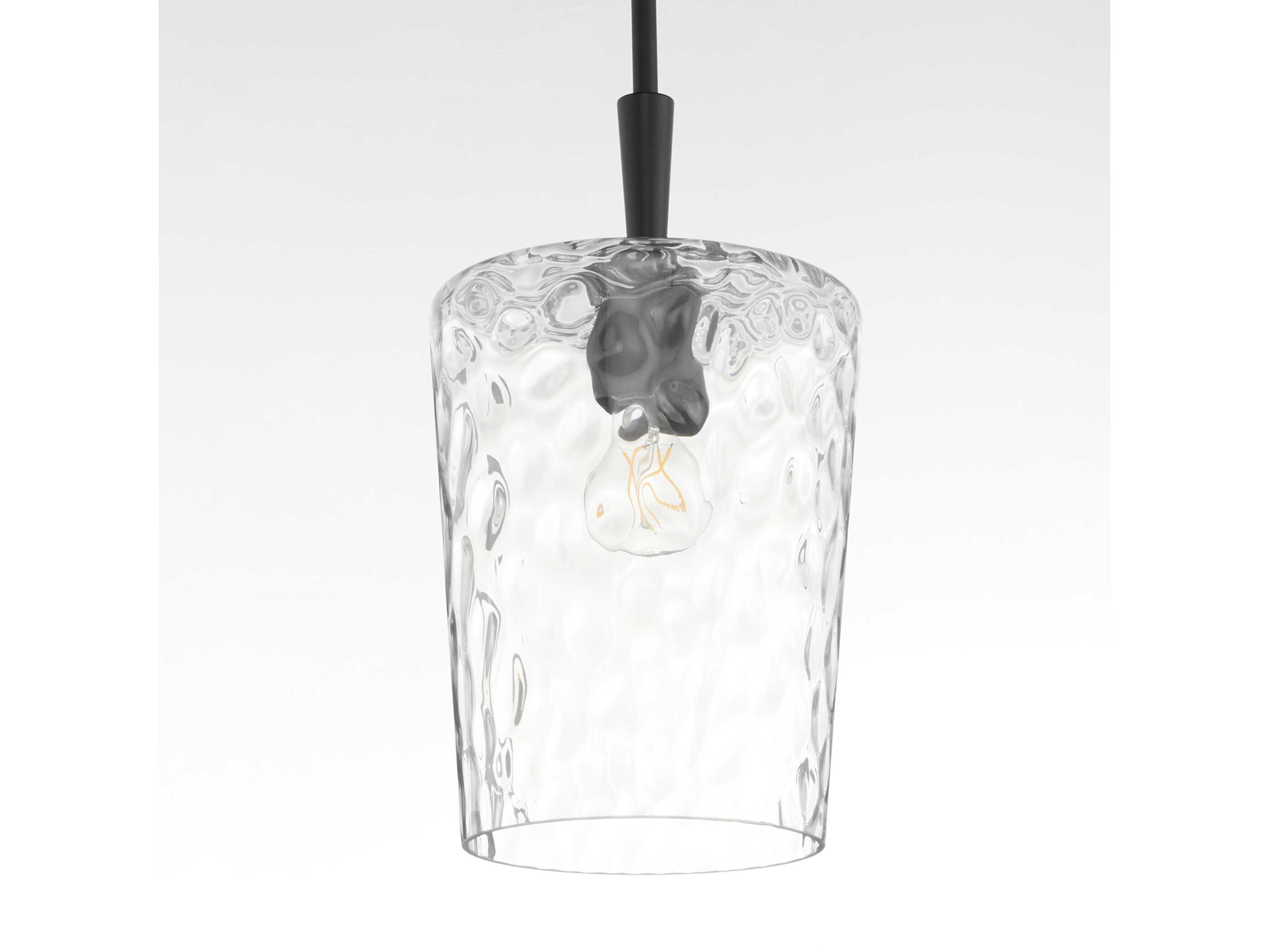 Quorum Goodwin 1-Light Matte Black Mini Pendant