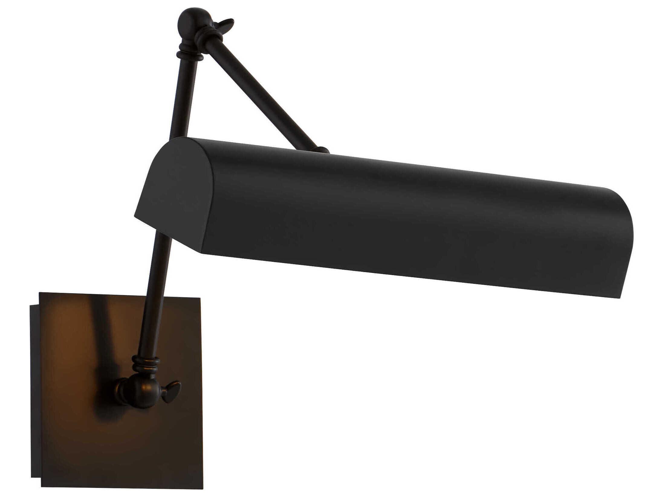 Quorum 2-Light Matte Black Picture Light