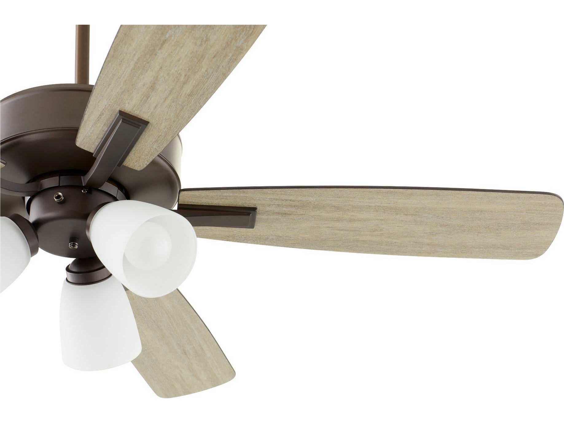 Quorum Ovation 3 - Light 52" LED Ceiling Fan