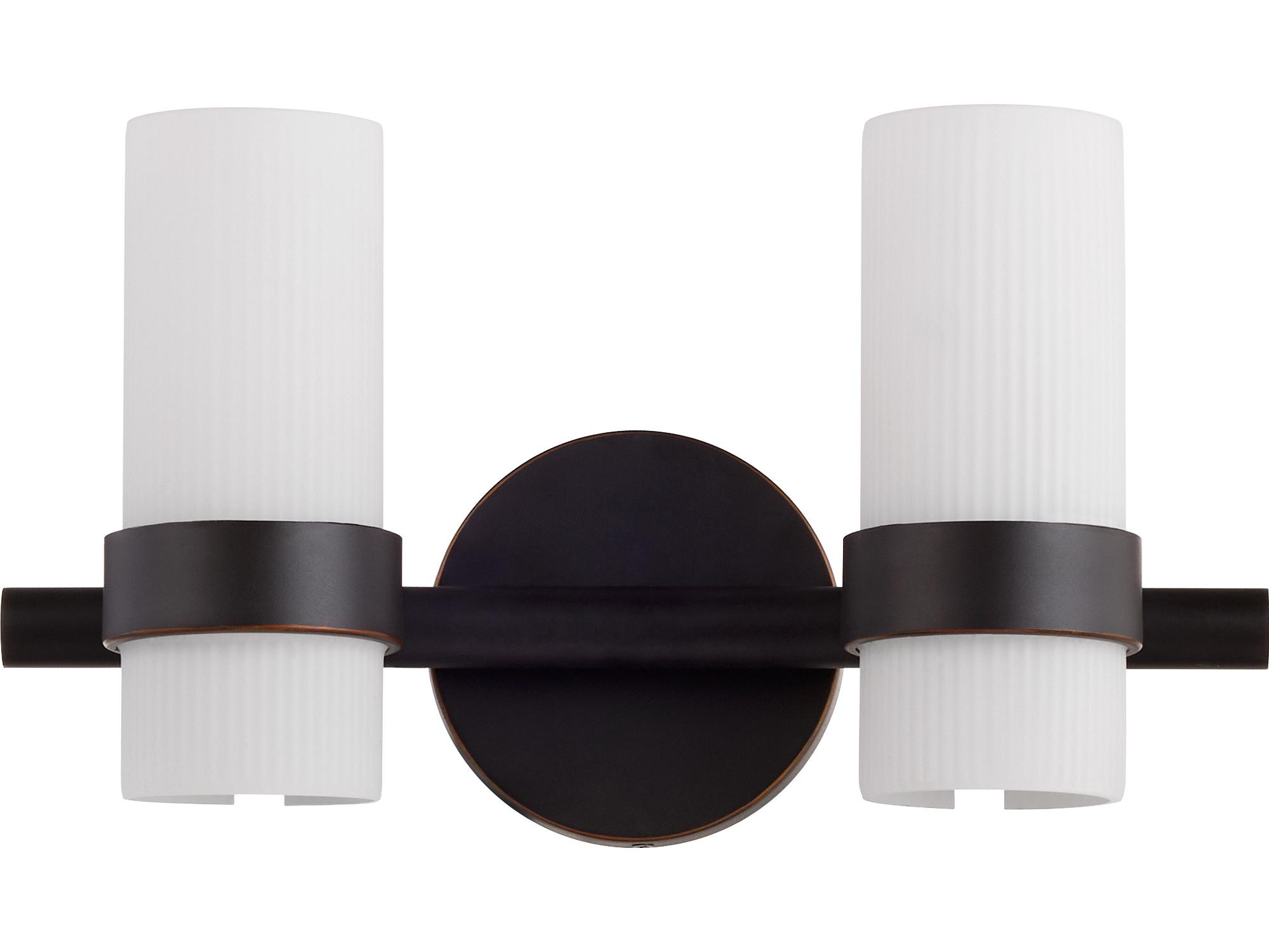 Quorum Sojourn Bronze Vanity Light