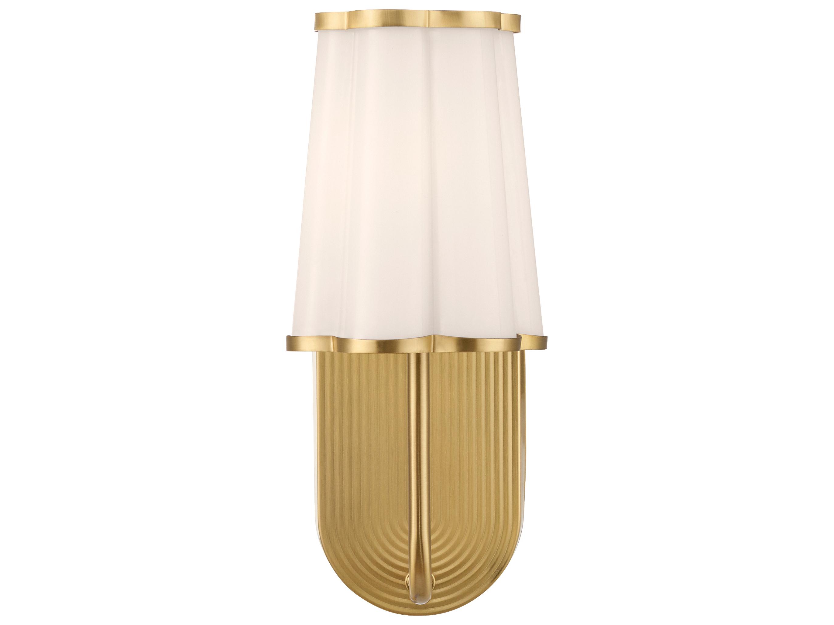 Quorum Belinder Aged Brass Wall Sconce