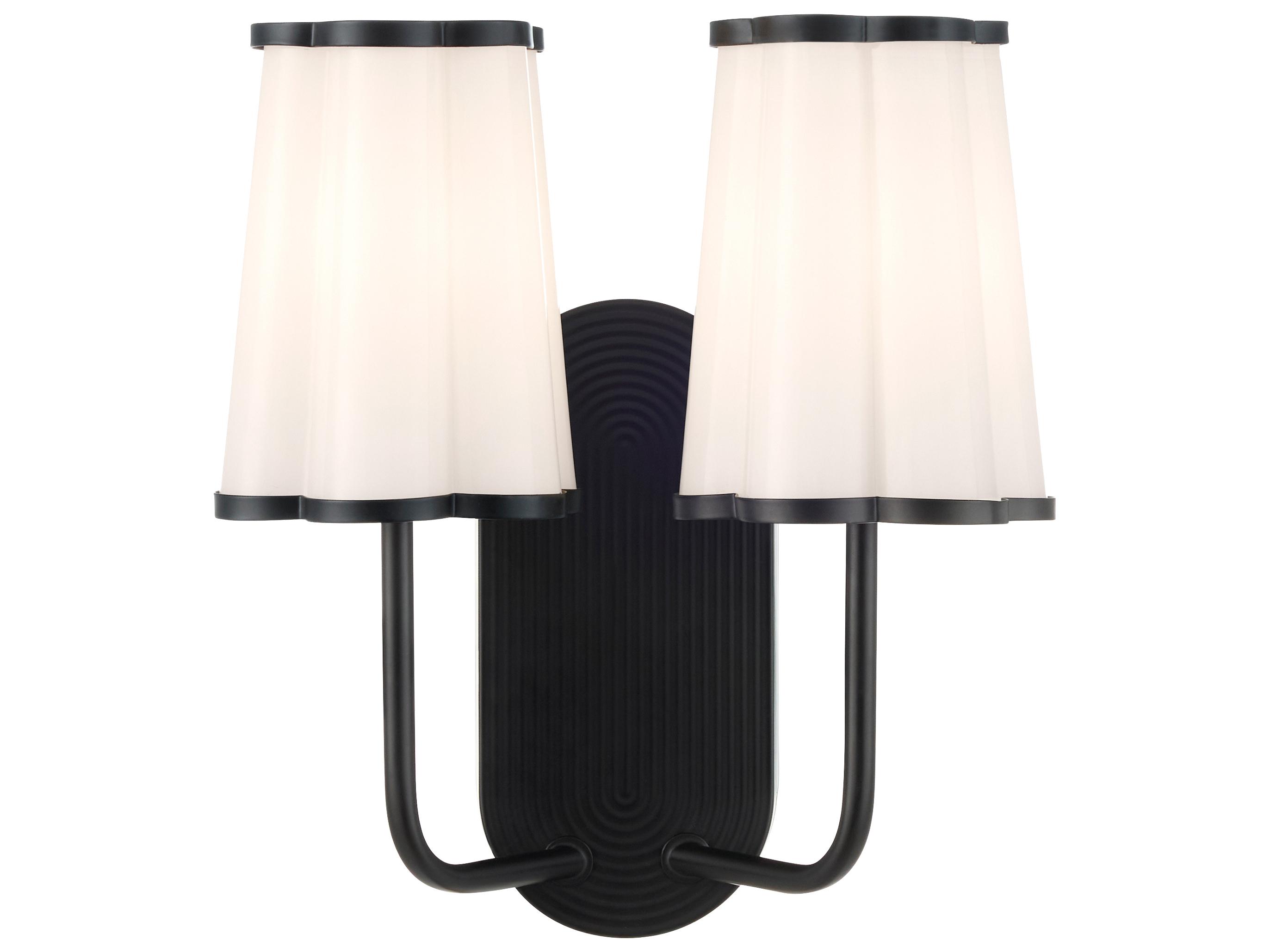 Quorum Belinder Matte Black Vanity Light