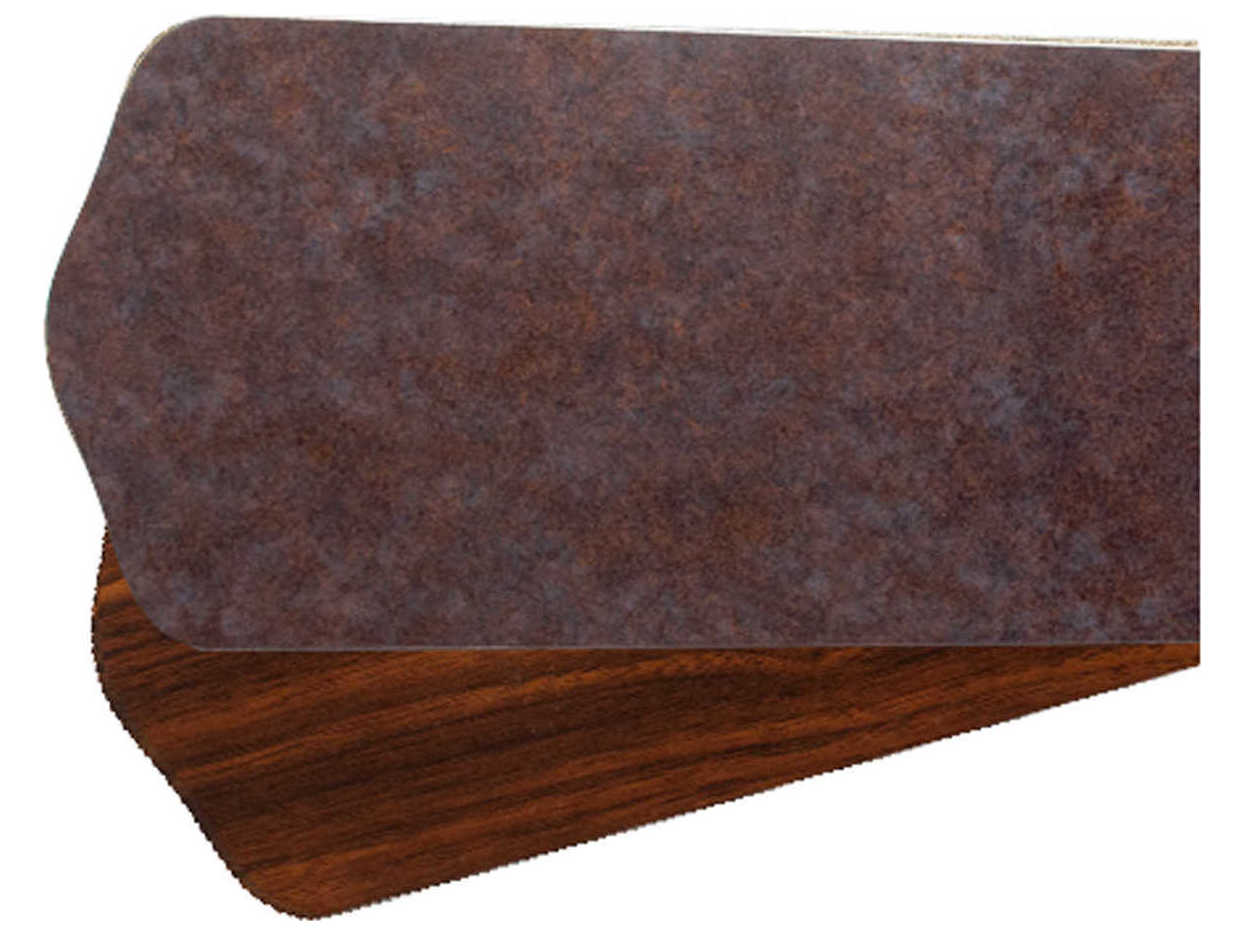 Quorum Chateaux Toasted Sienna / Walnut Fan Blade Set of 5