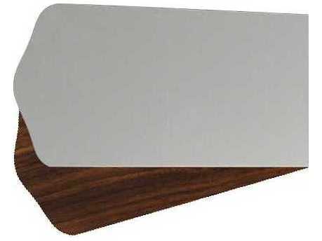 Quorum Chateaux Satin Nickel / Walnut Fan Blade Set of 5