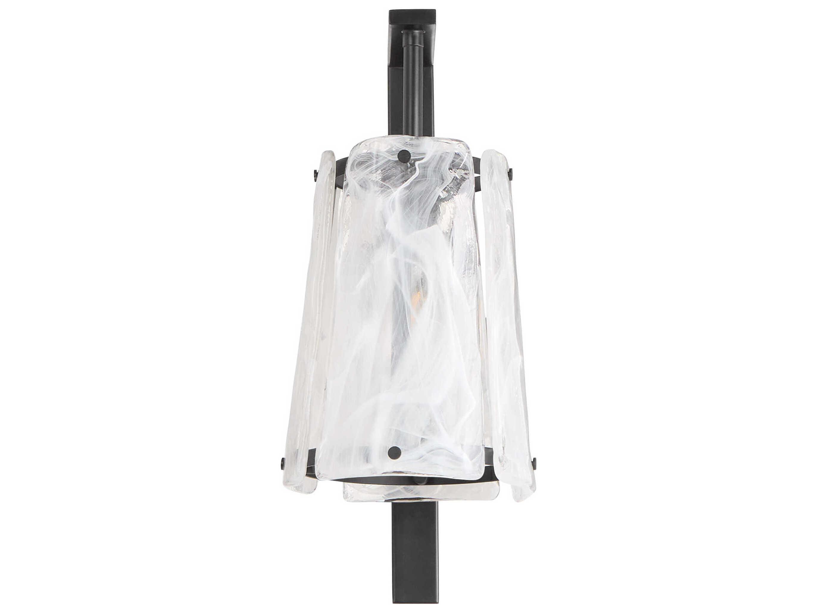 Quorum Prestige 1-Light Matte Black Wall Sconce