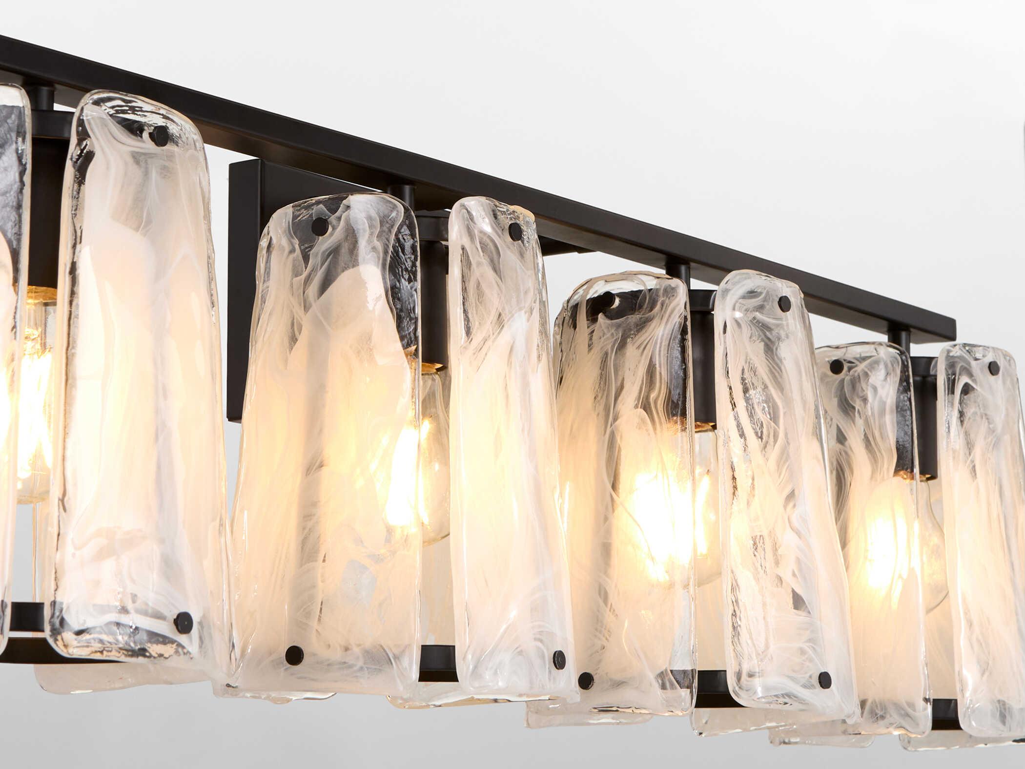 Quorum Prestige 4-Light Matte Black Vanity Light