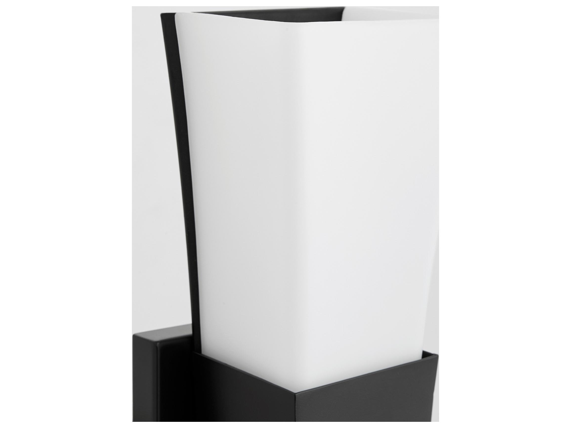 Quorum Ayala 2-Light Matte Black Wall Sconce