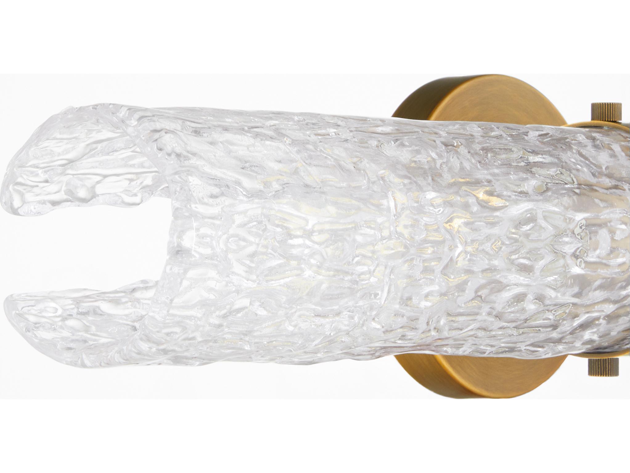 Quorum Meriam 2-Light Brushed Brass Vanity Light