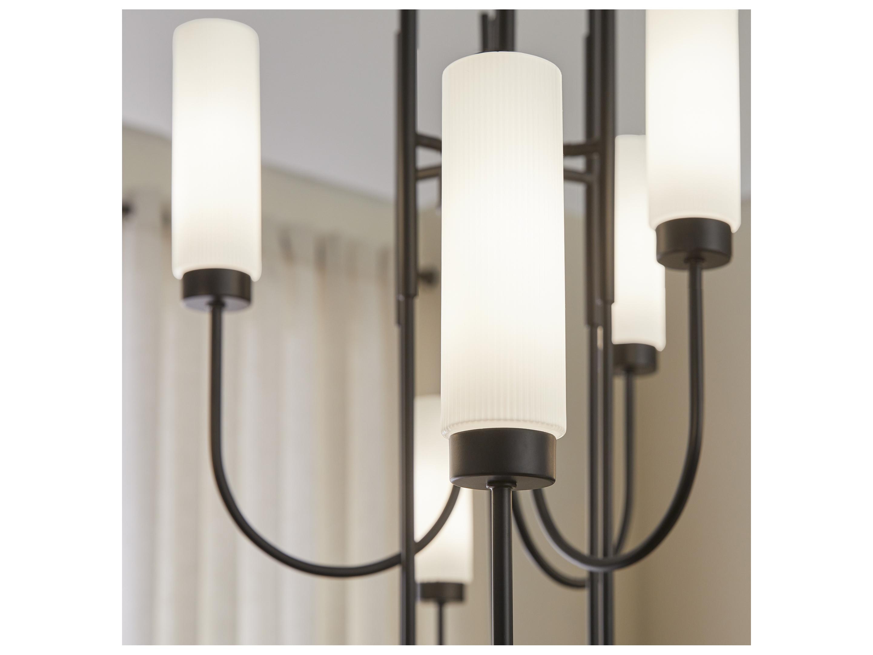 Quorum Jerome 9-Light Matte Black Candelabra Chandelier