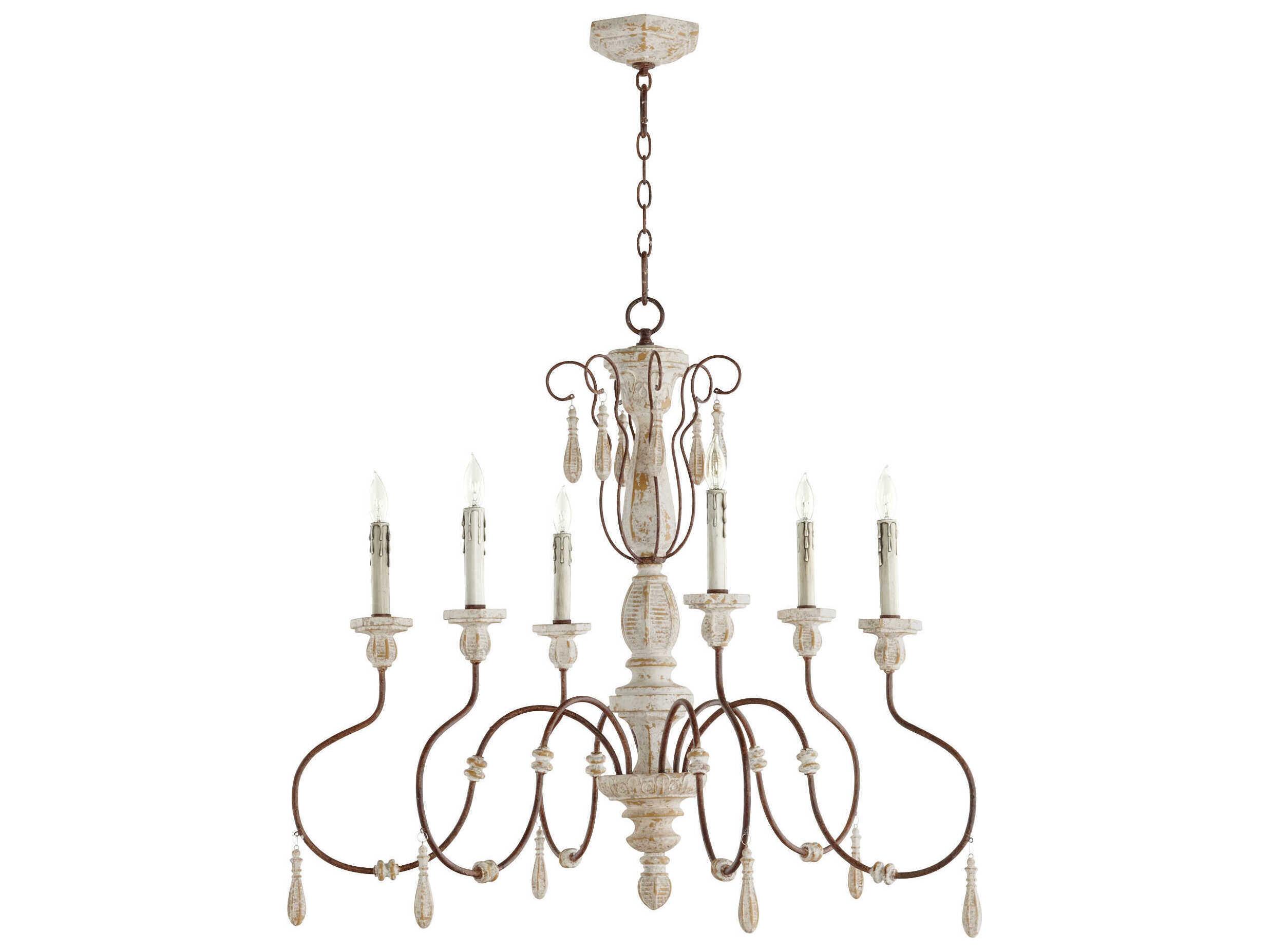 Quorum La Maison 6 - Light Chandelier