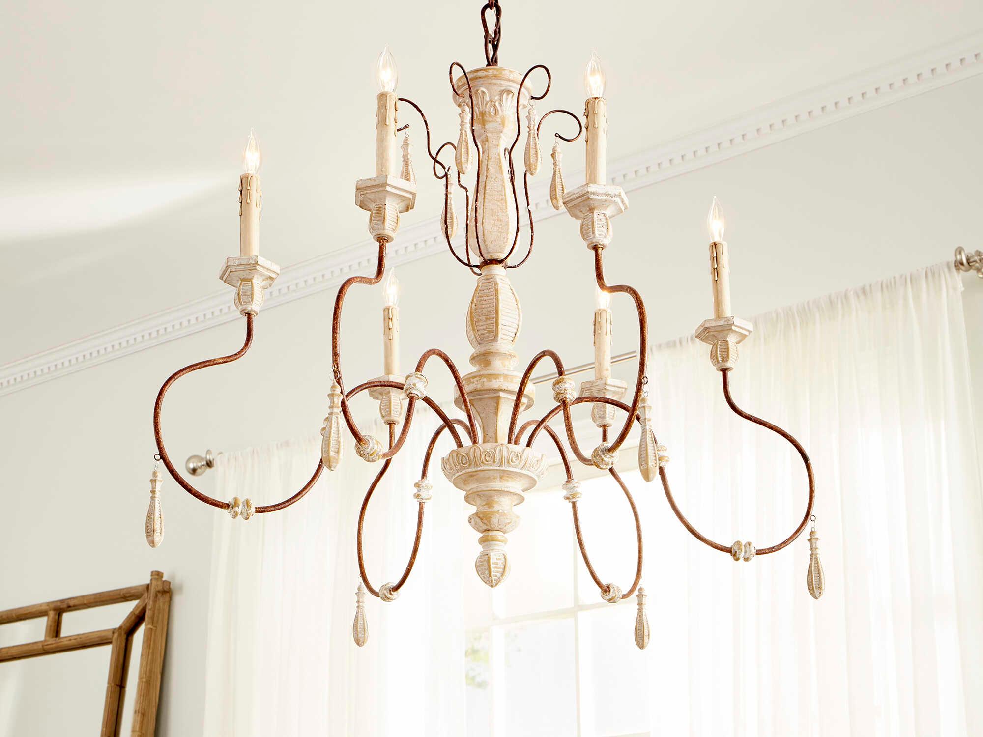 Quorum La Maison 6 - Light Chandelier