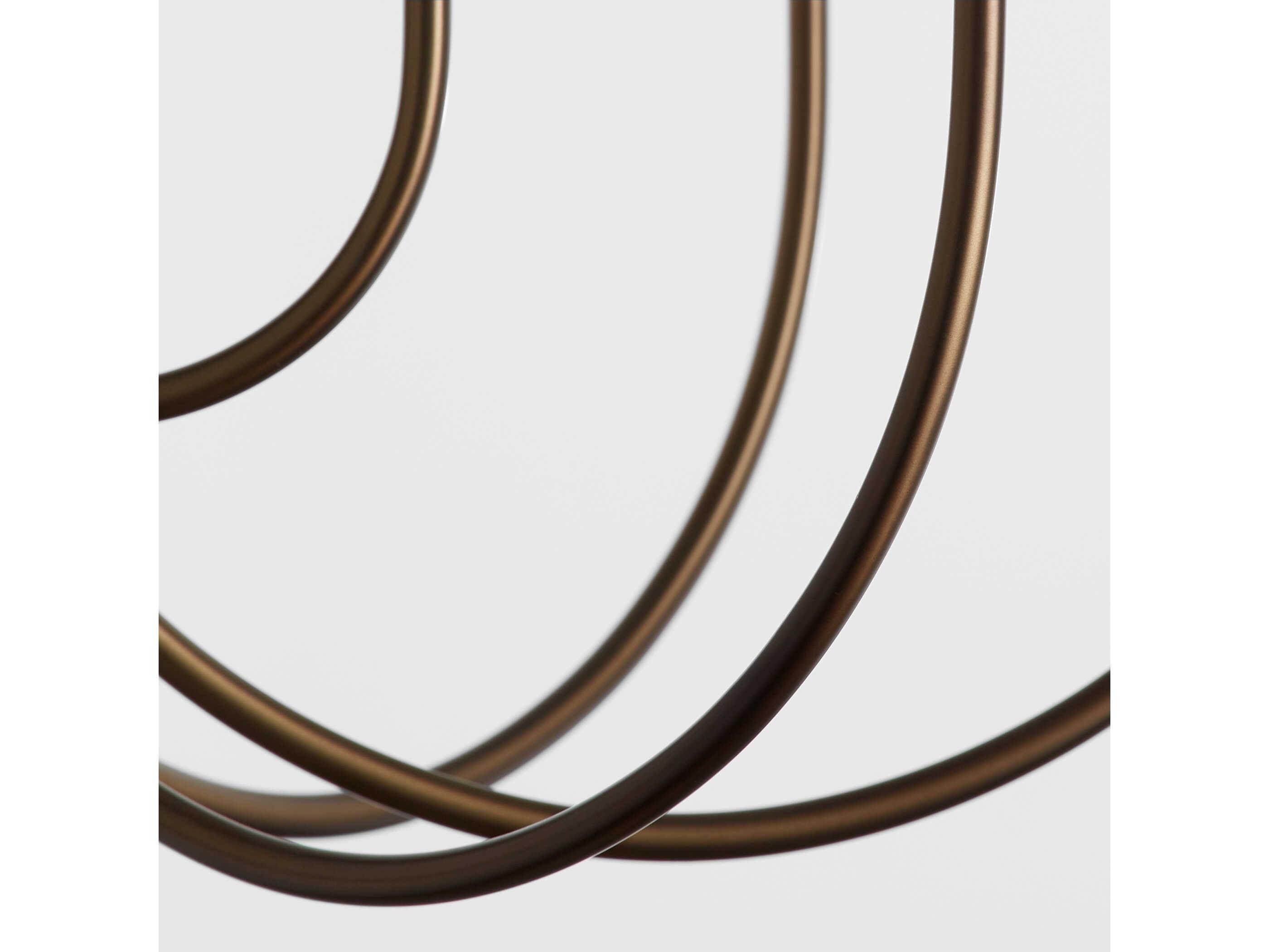 Quorum Summit 12-Light Dark Brass Candelabra Chandelier