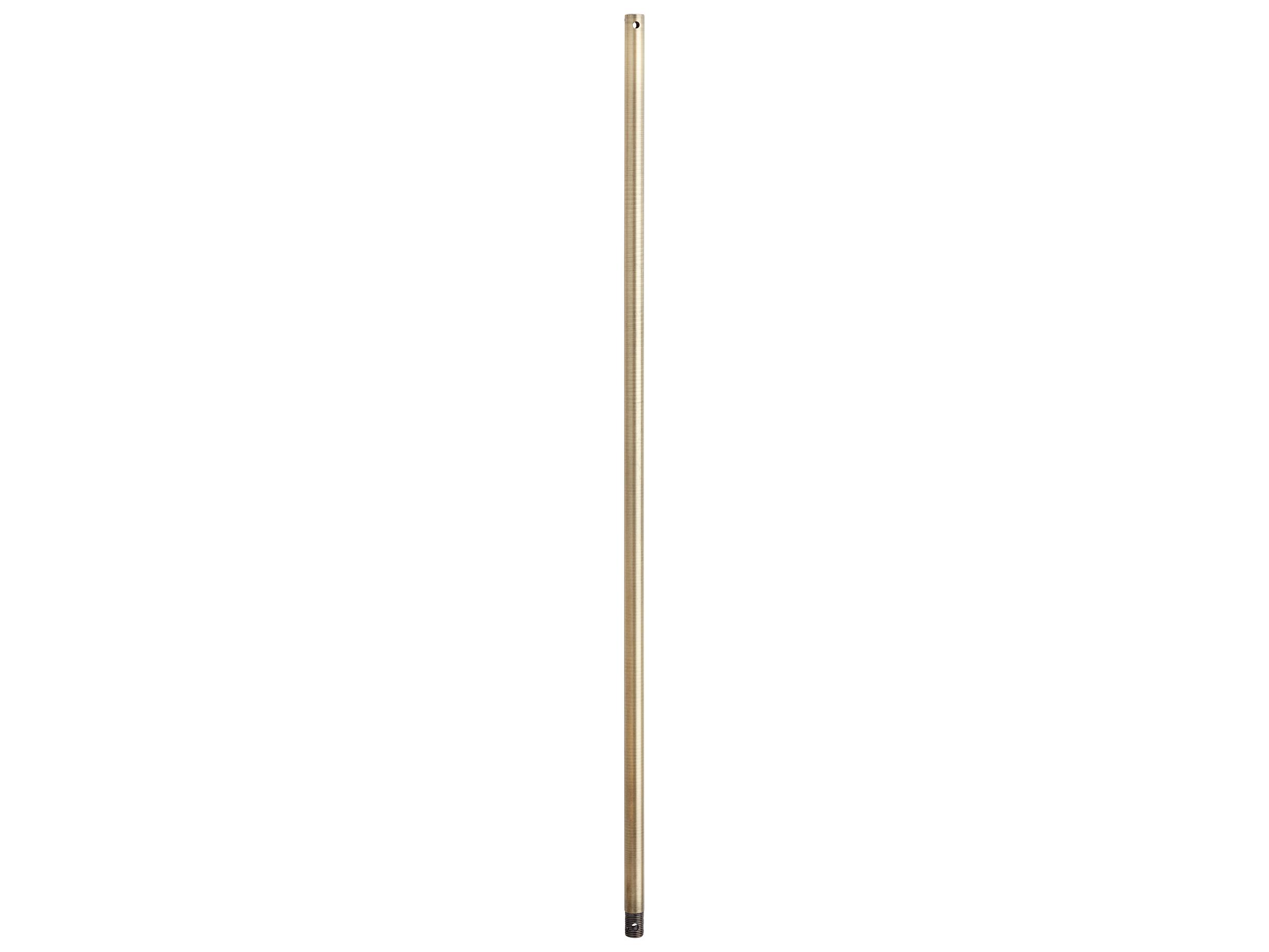 Quorum Universal 36" Aged Brass Downrod