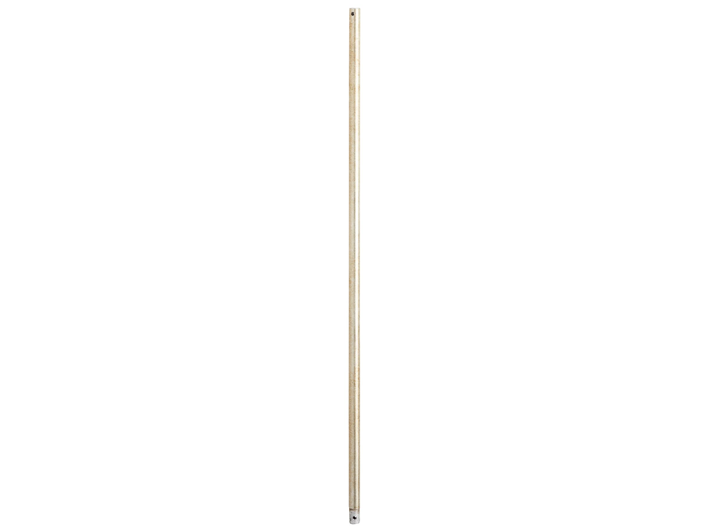 Quorum Universal 36" Aged Silver Leaf Downrod