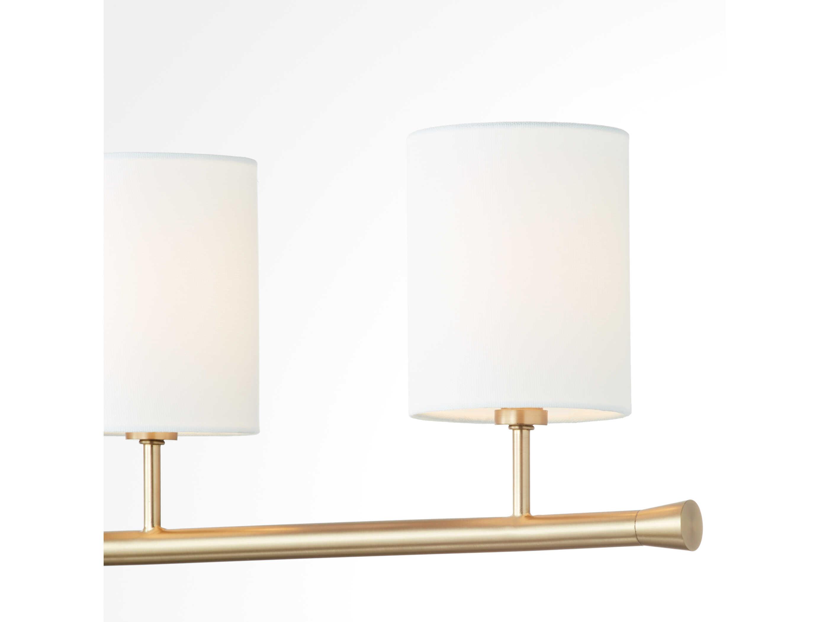 Quorum Harmony 7-Light Aged Brass Cylinder Island Pendant