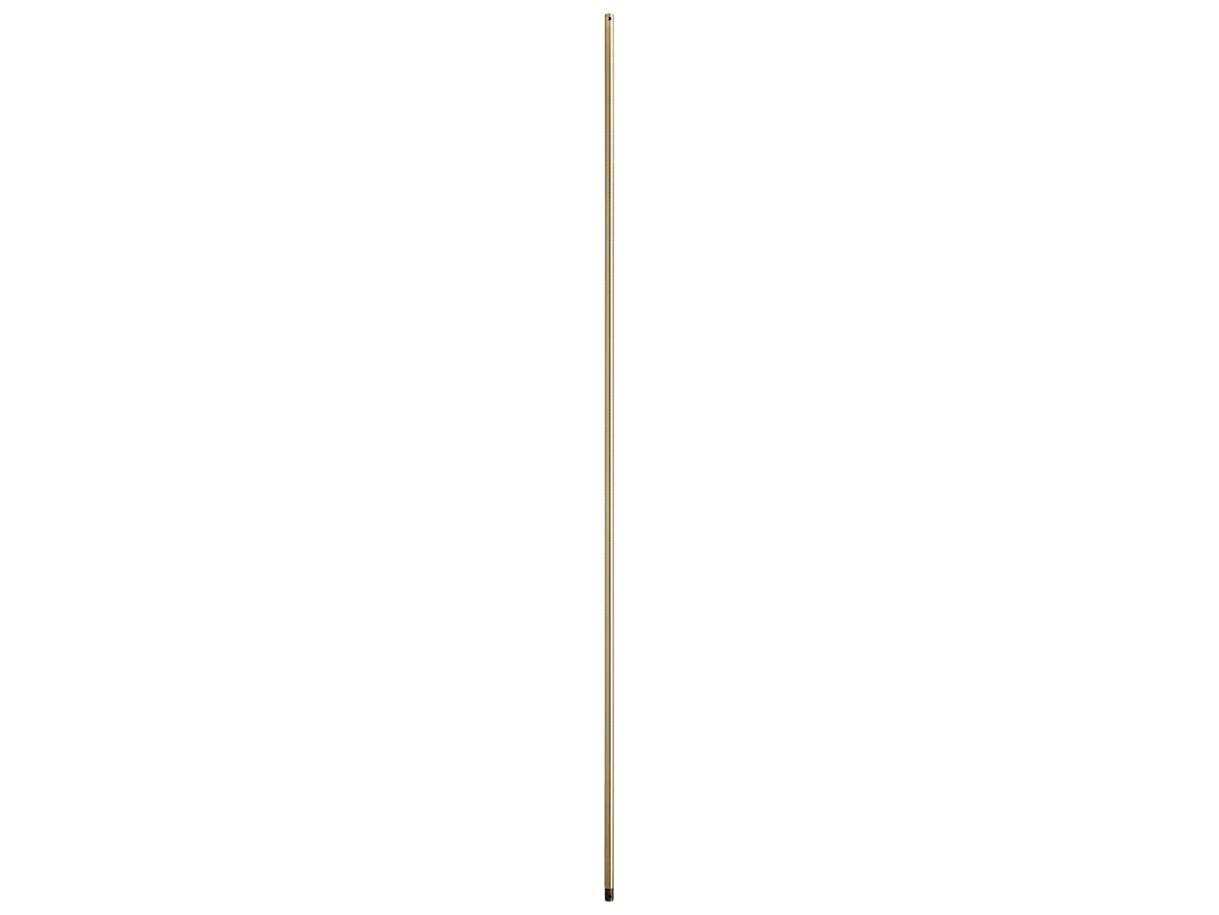 Quorum Universal 72" Aged Brass Downrod