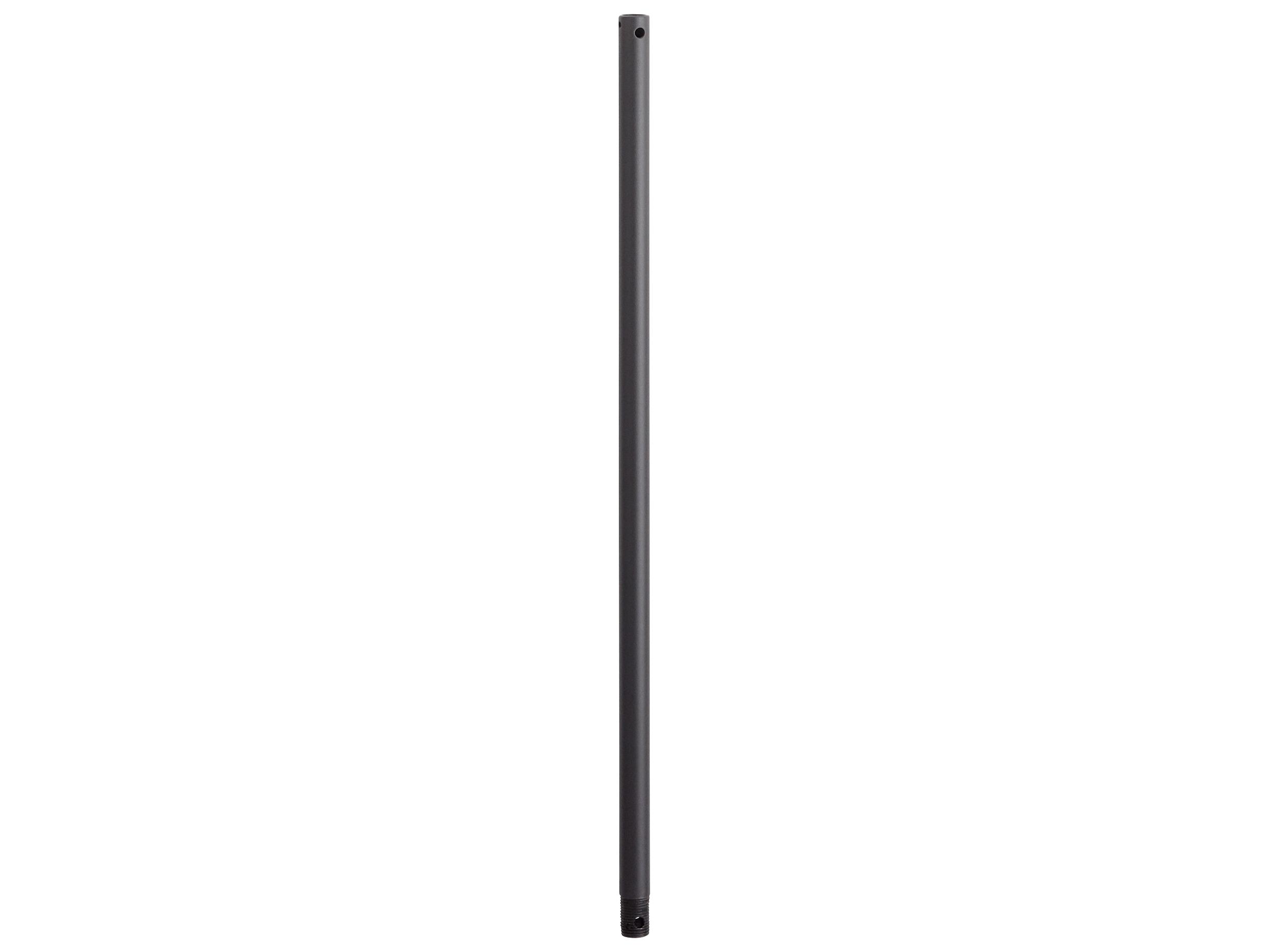 Quorum Downrod 72" Textured Black