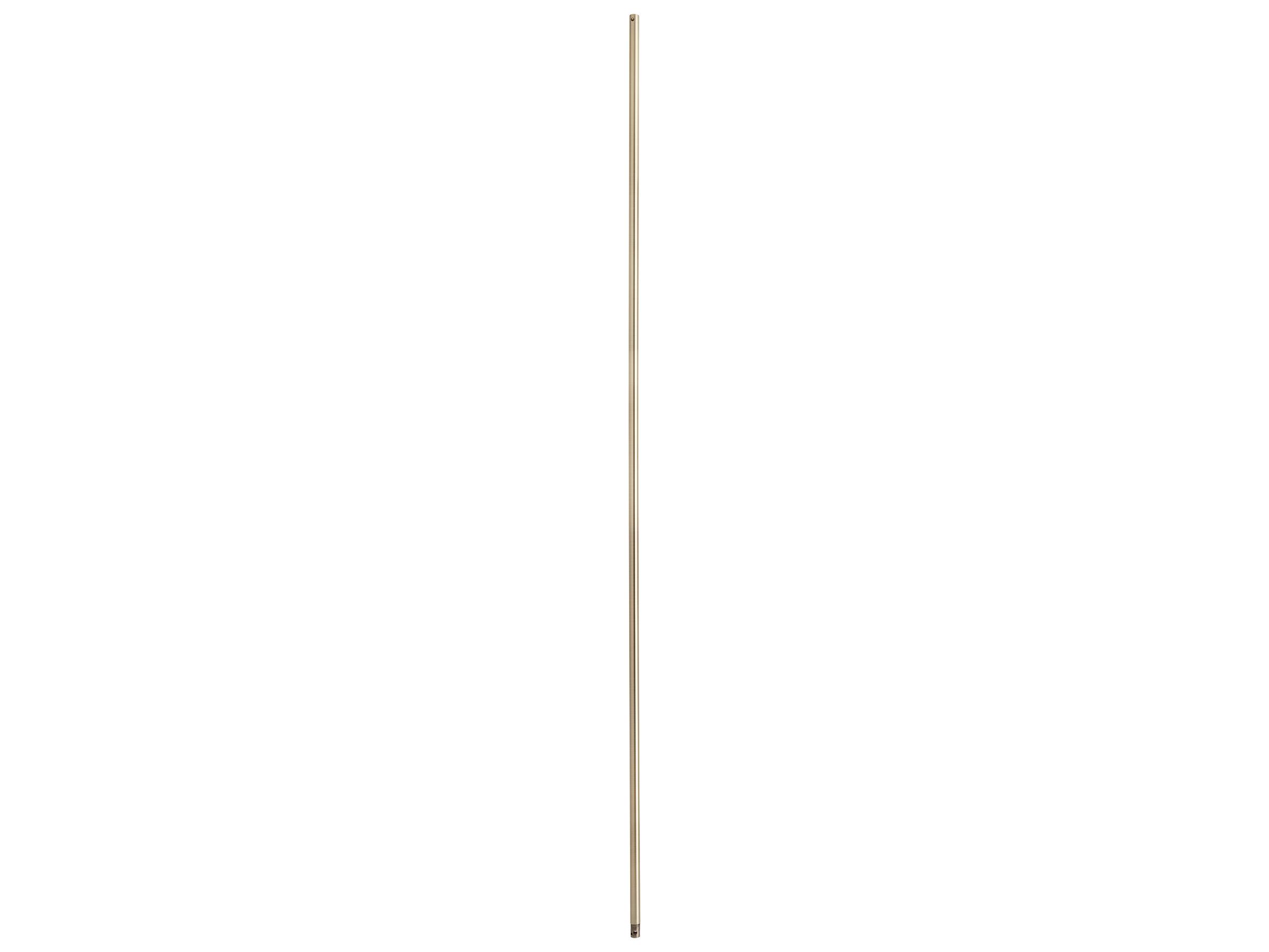Quorum Downrod 72" Aged Brass
