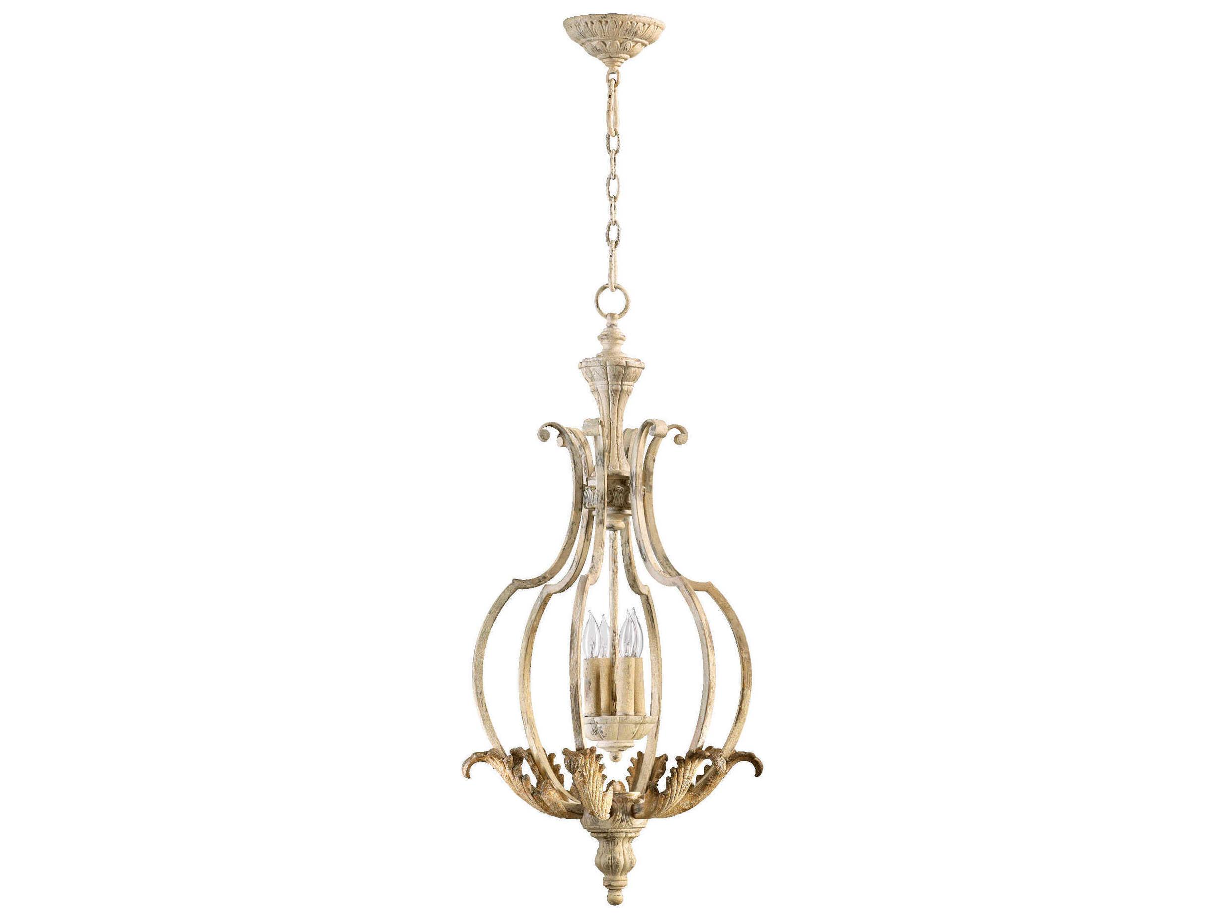 Quorum Florence 4-Light Persian White Pendant