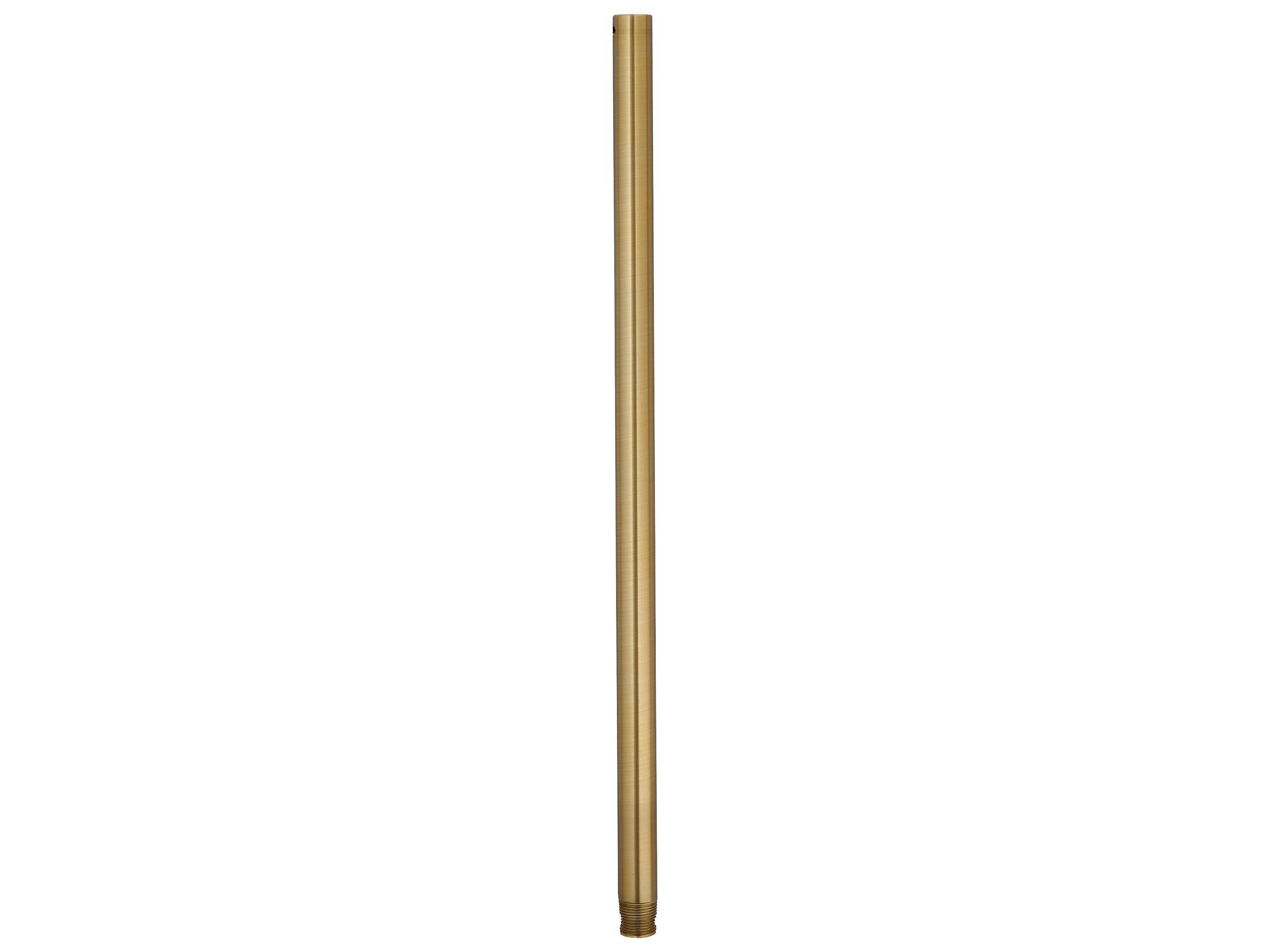 Quorum 24" Brushed Brass Downrod