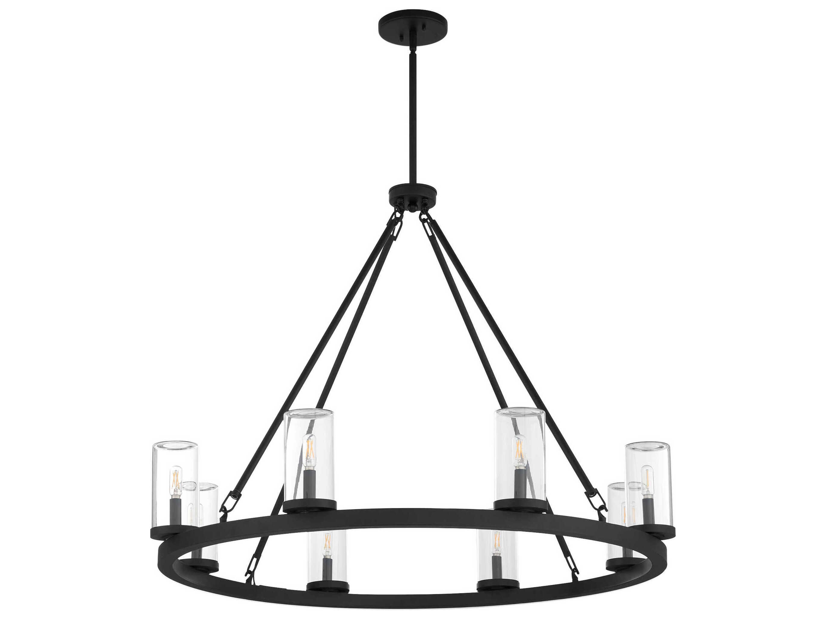 Quorum Gentry 8-Light Outdoor Hanging Light