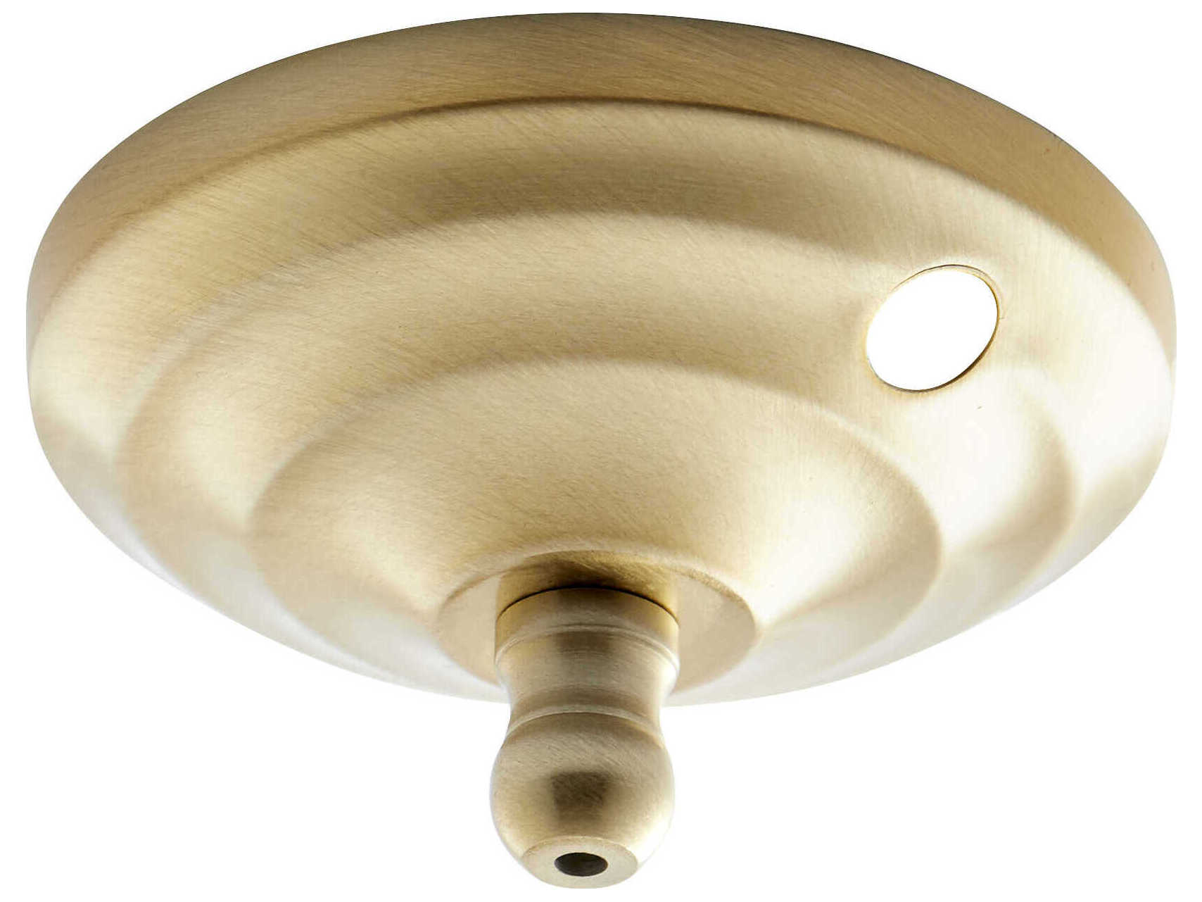 Quorum Aged Brass Bowl Kit Cap