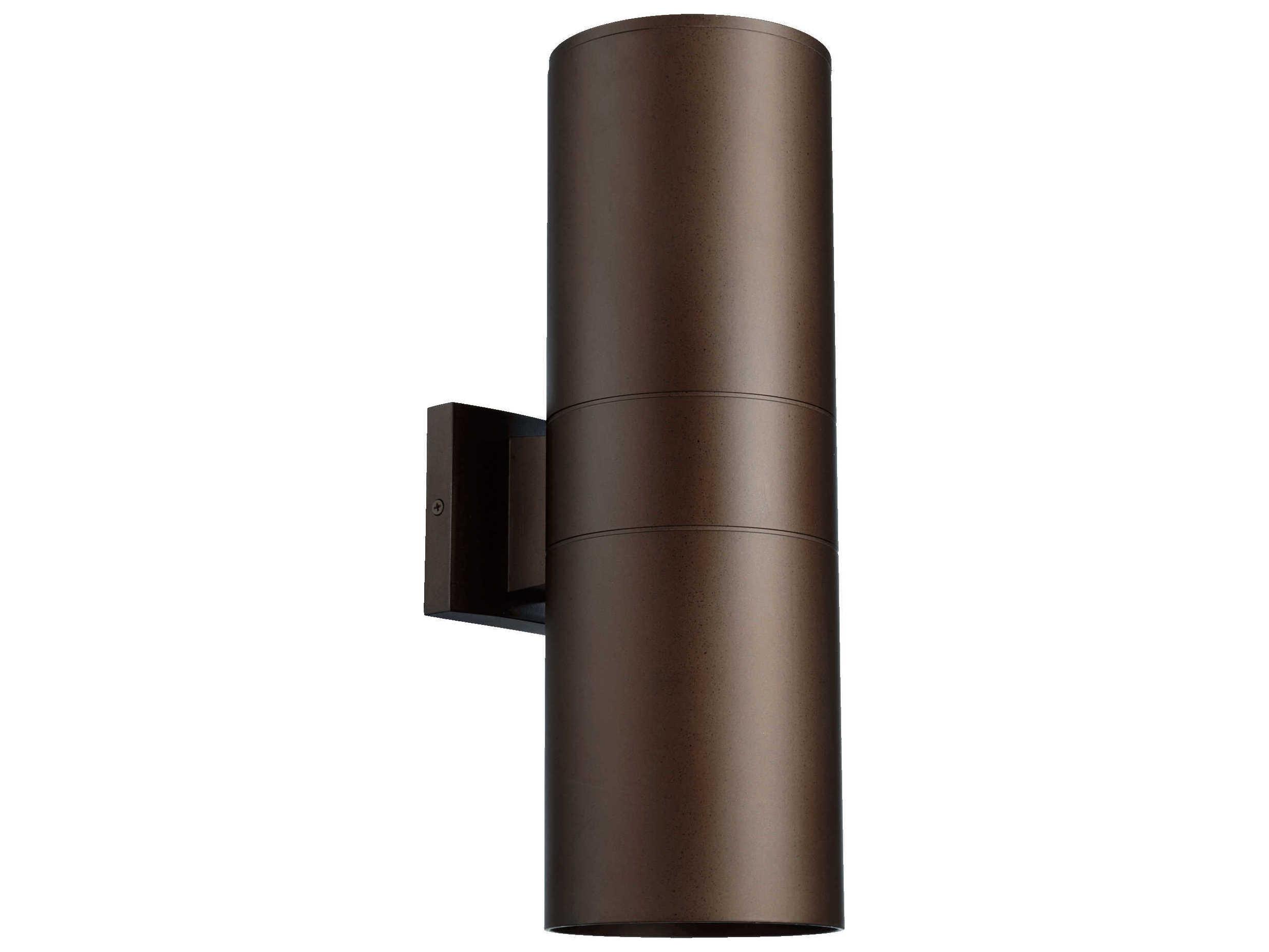 Quorum Cylinder 2 - Light Outdoor Wall Light