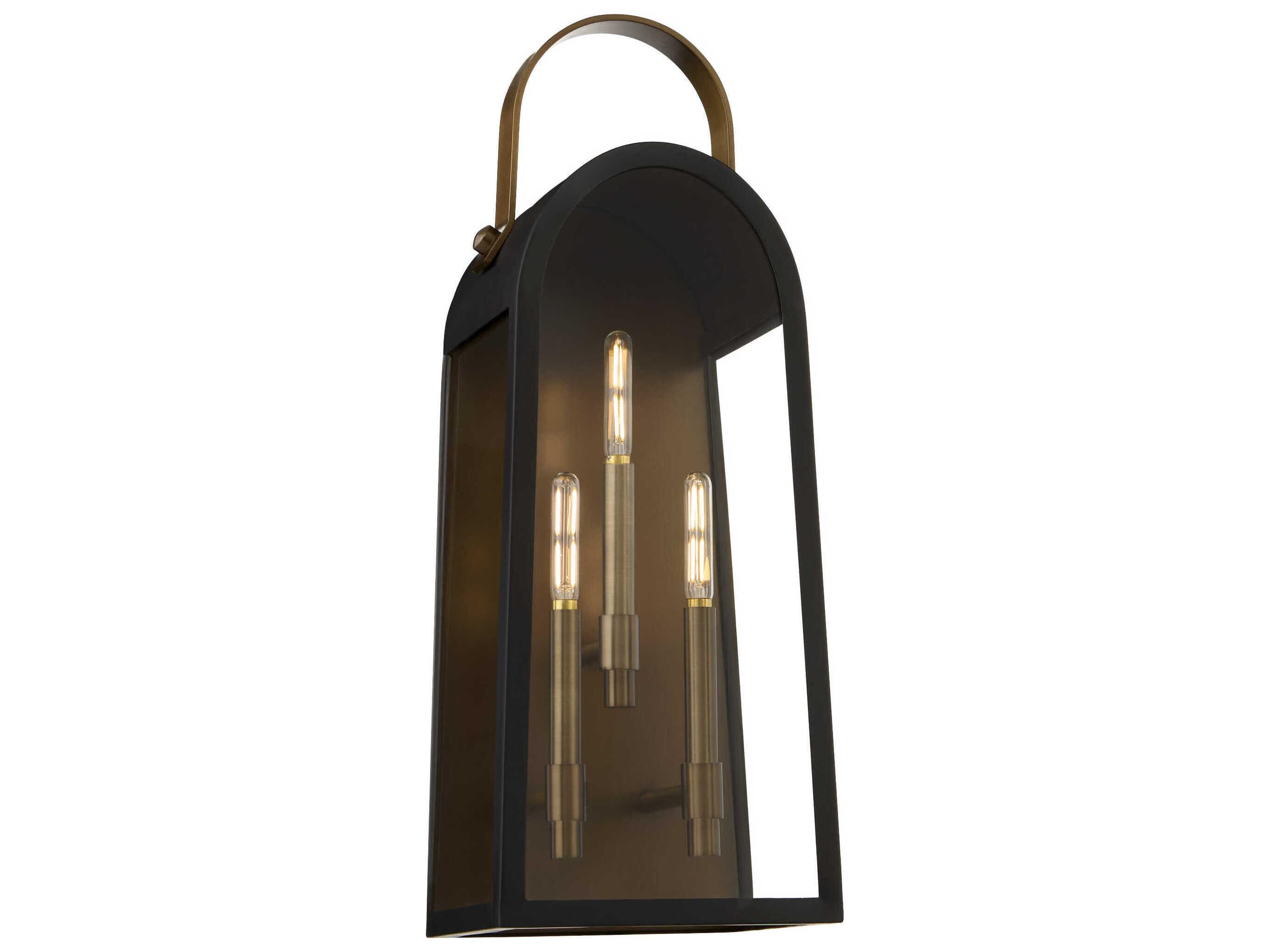 Quorum Rossi 3-Light Outdoor Wall Light