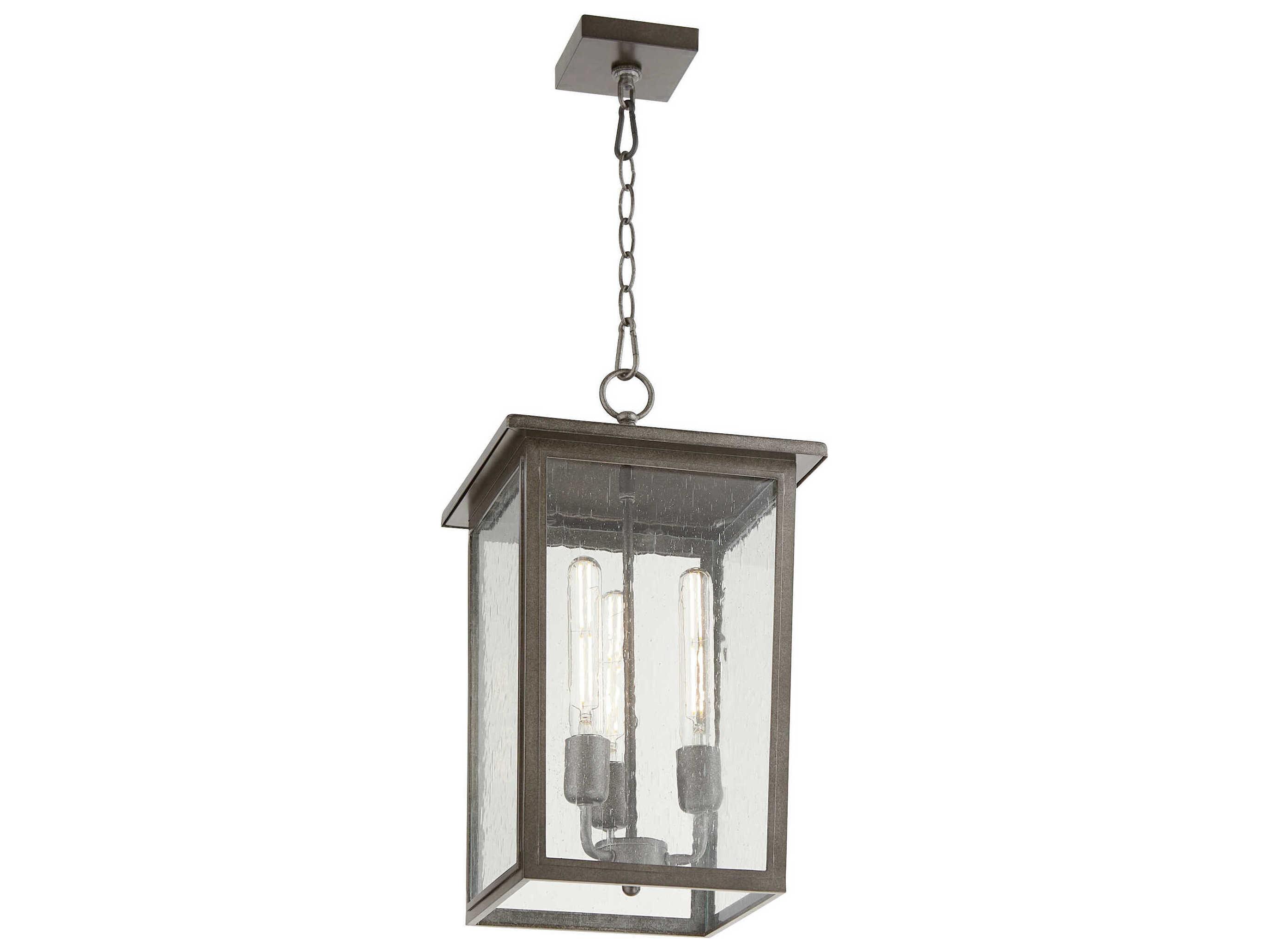 Quorum Riverside 3-Light Outdoor Hanging Light
