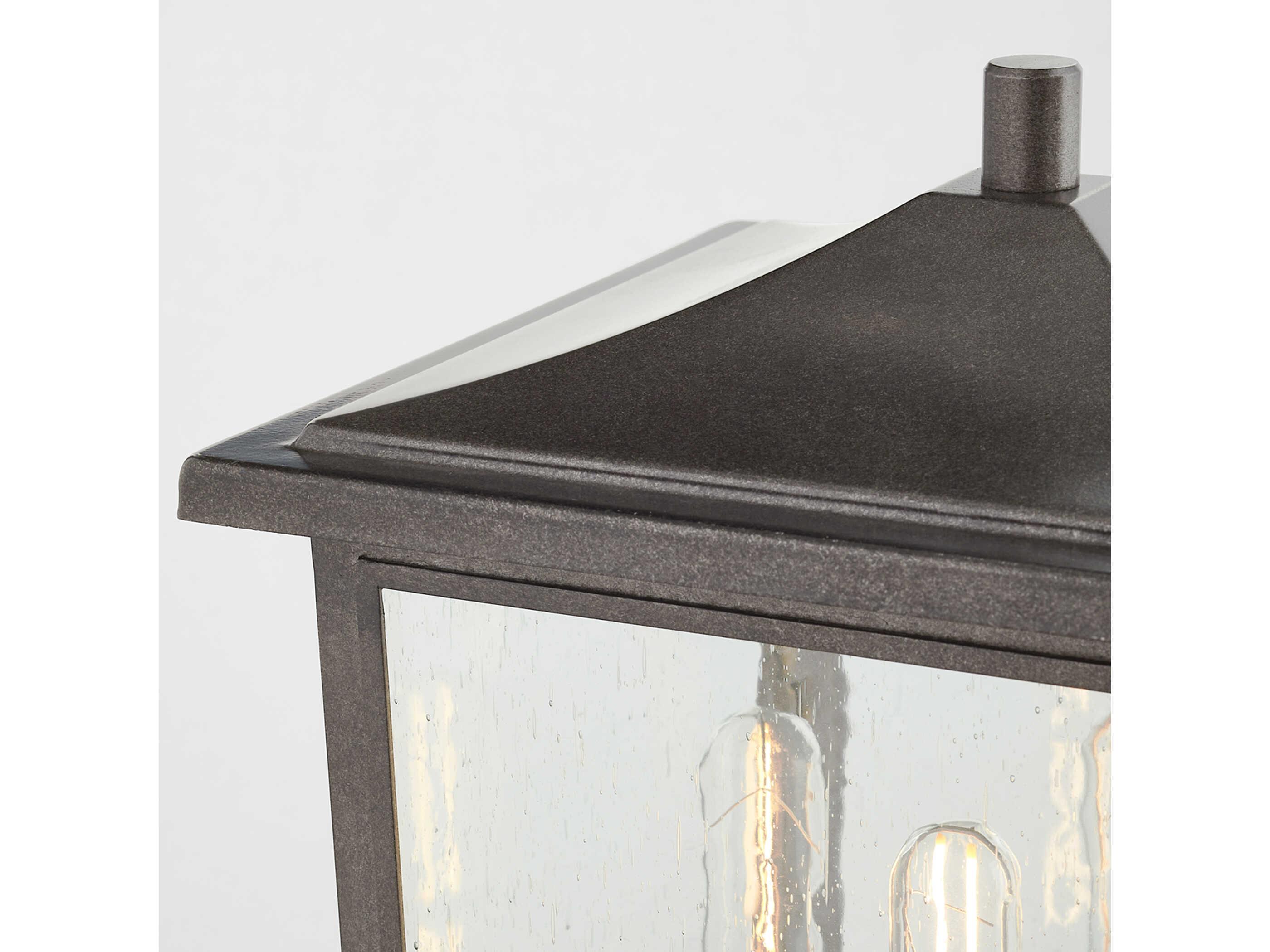 Quorum Riverside 3-Light Outdoor Post Light