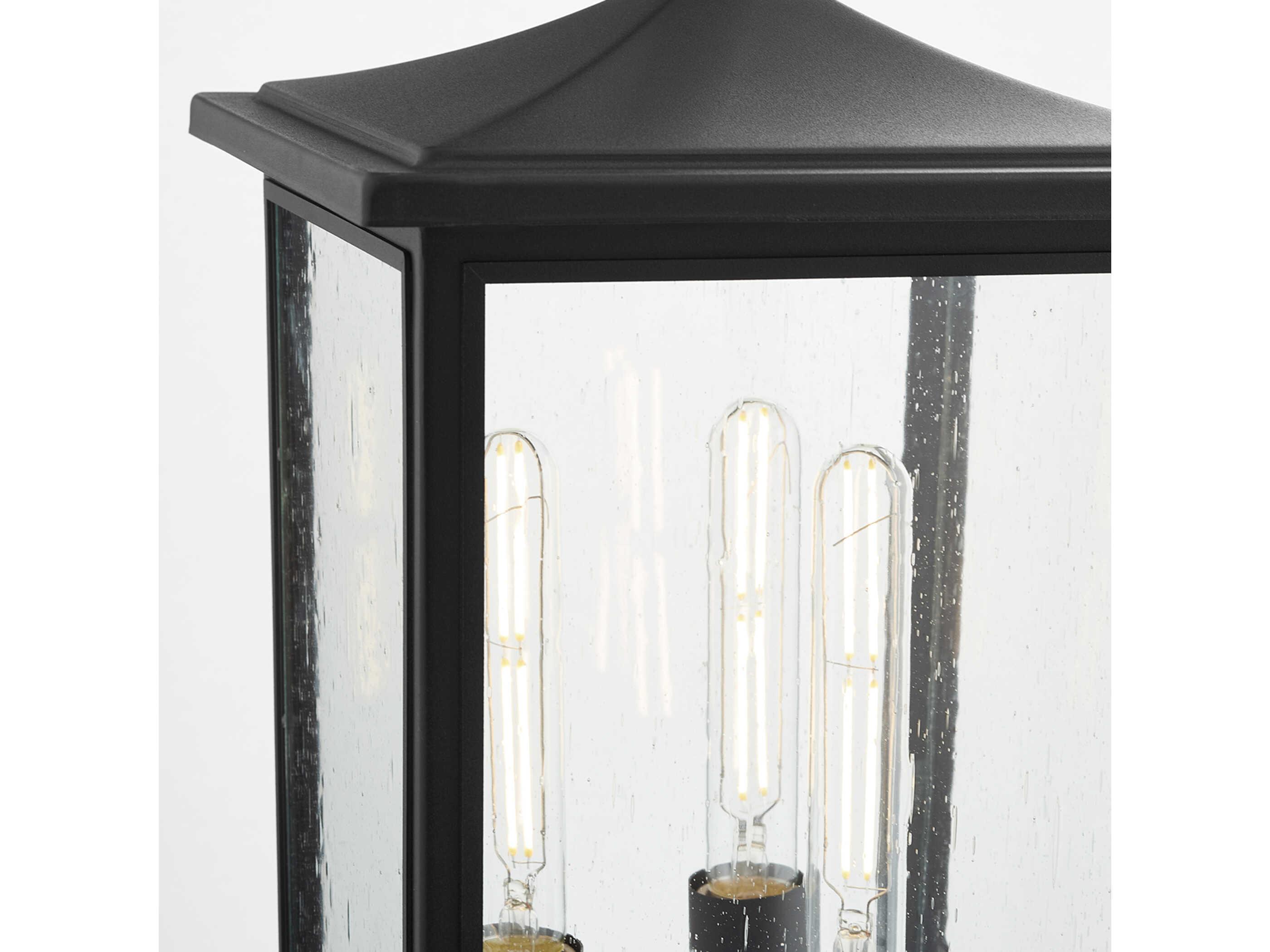 Quorum Riverside 3-Light Outdoor Post Light
