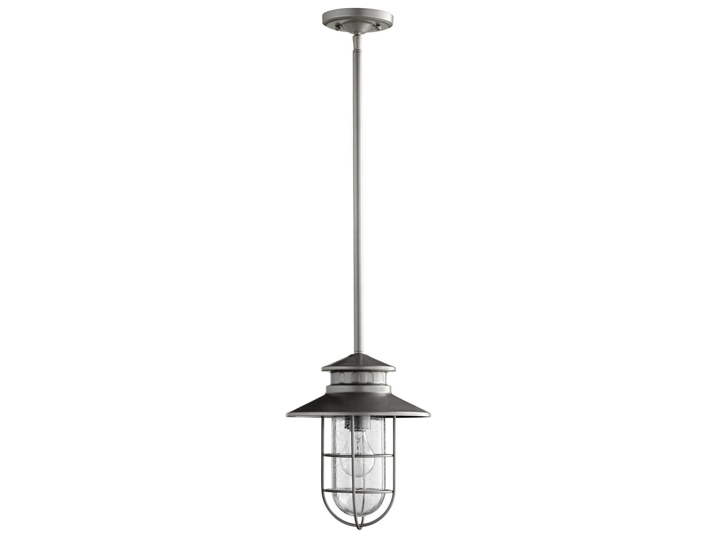Quorum Moriarty 1-Light Graphite Bronze Mini Pendant