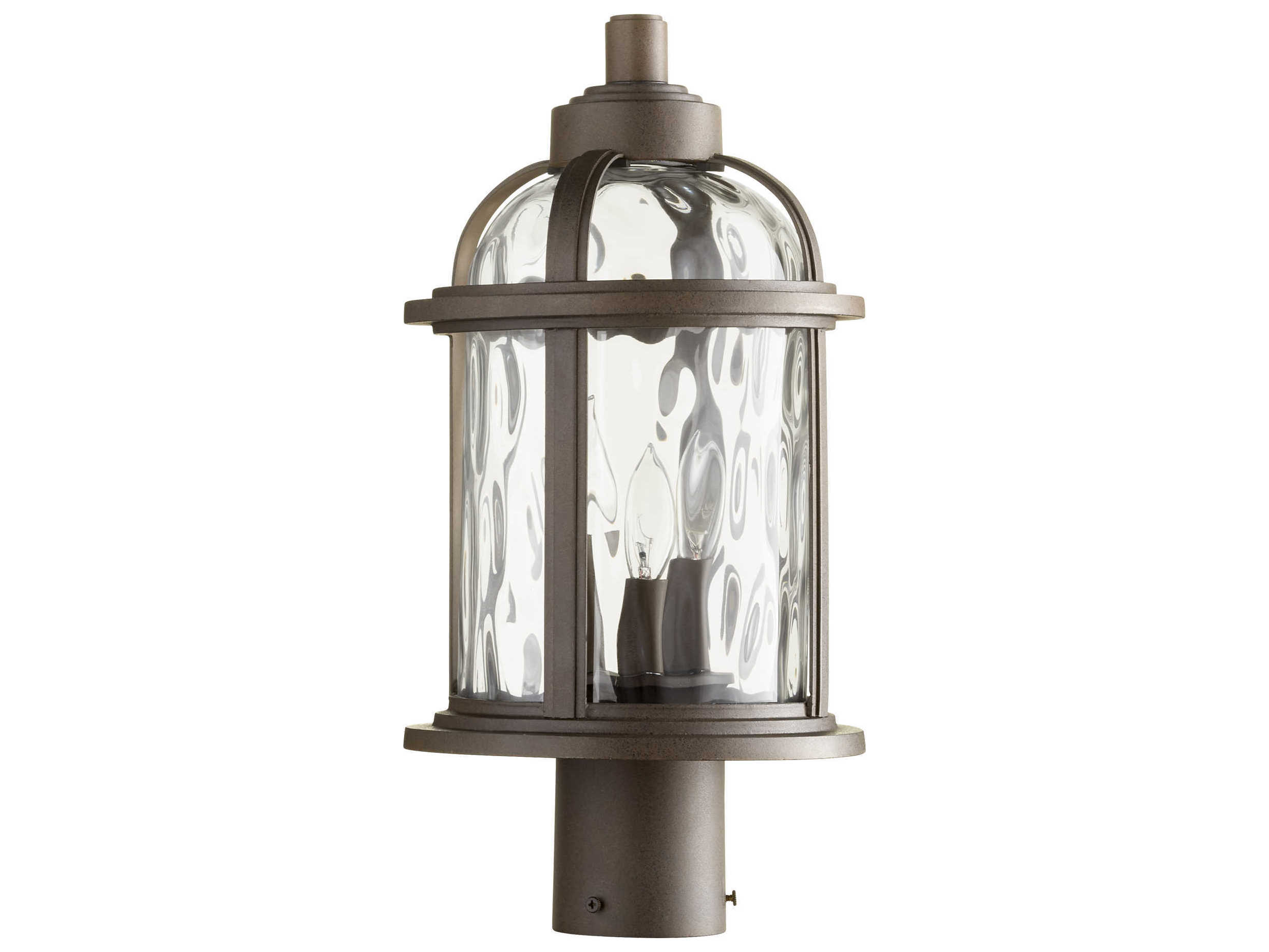 Quorum Winston 3 - Light Outdoor Post Light