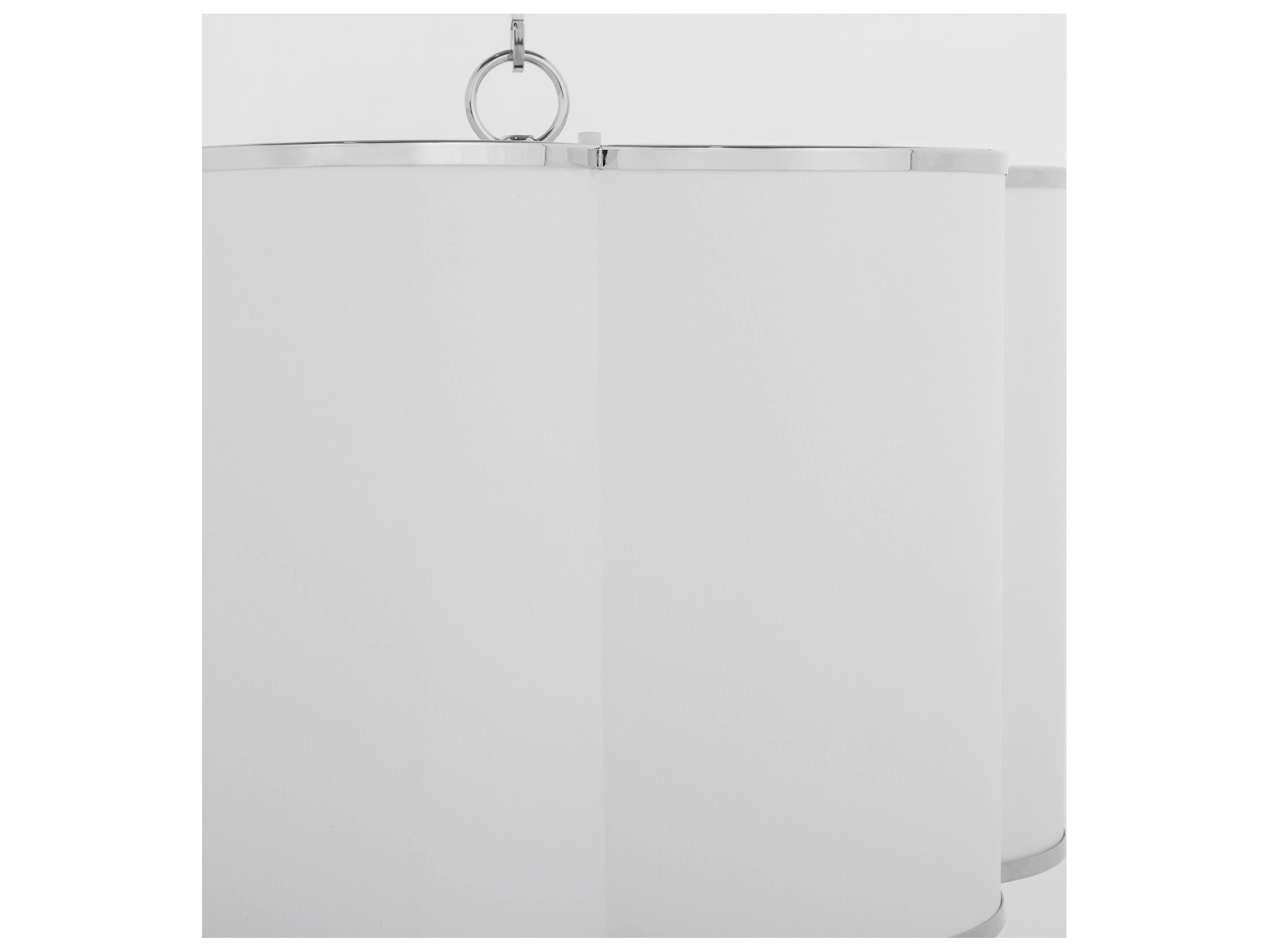 Quorum Belinder 4-Light Chrome Drum Pendant