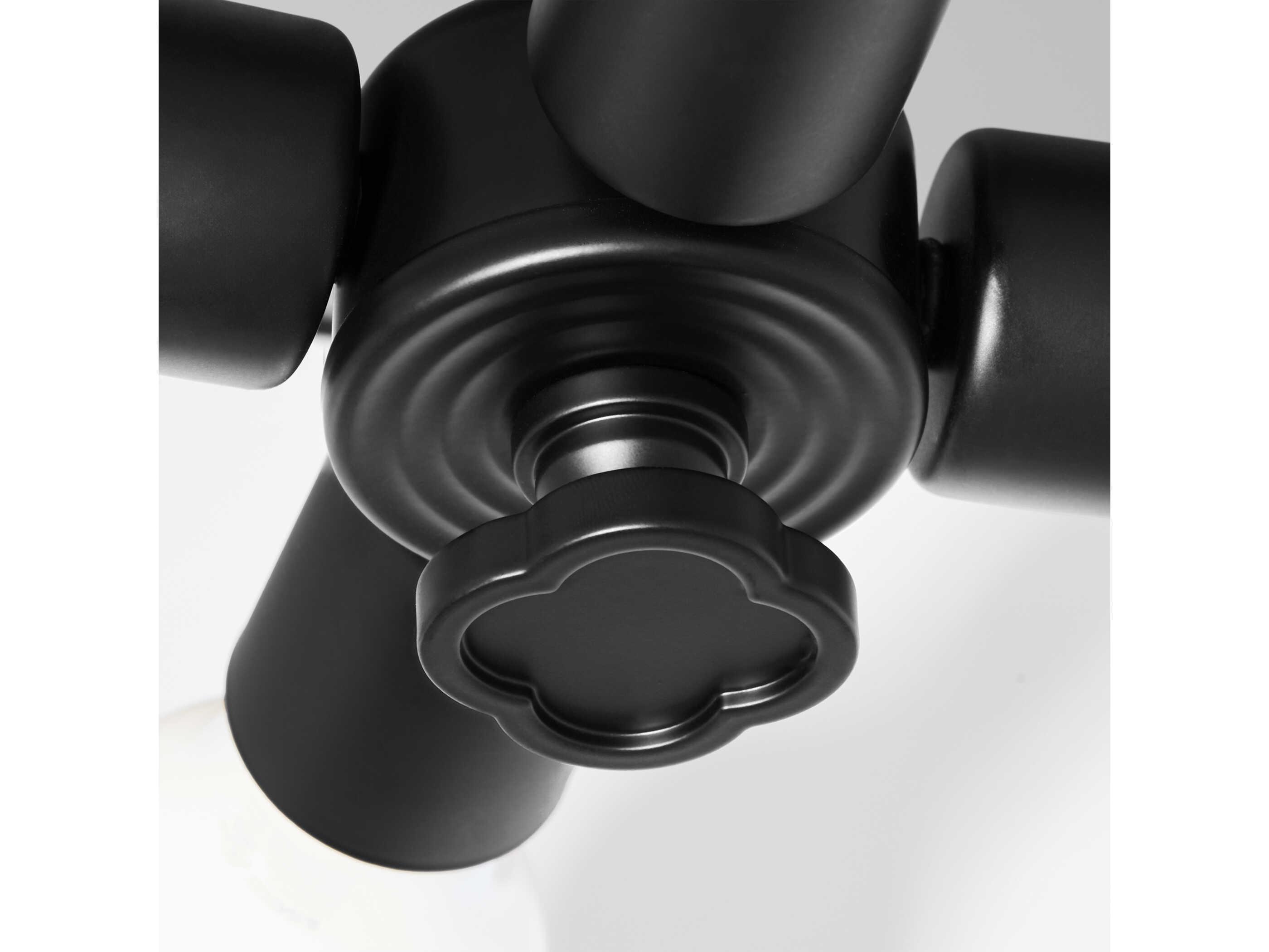 Quorum Belinder 4-Light Matte Black Pendant