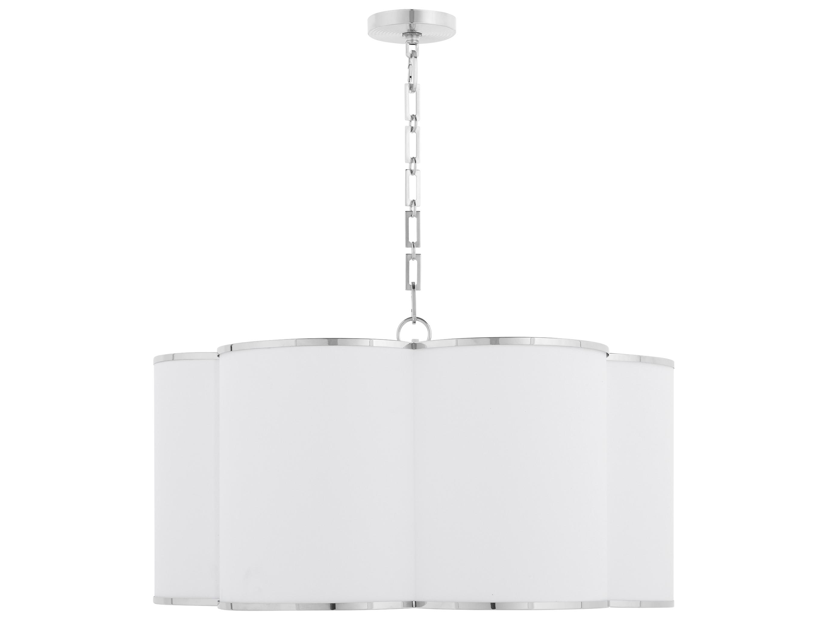 Quorum Belinder 6-Light Chrome Drum Pendant