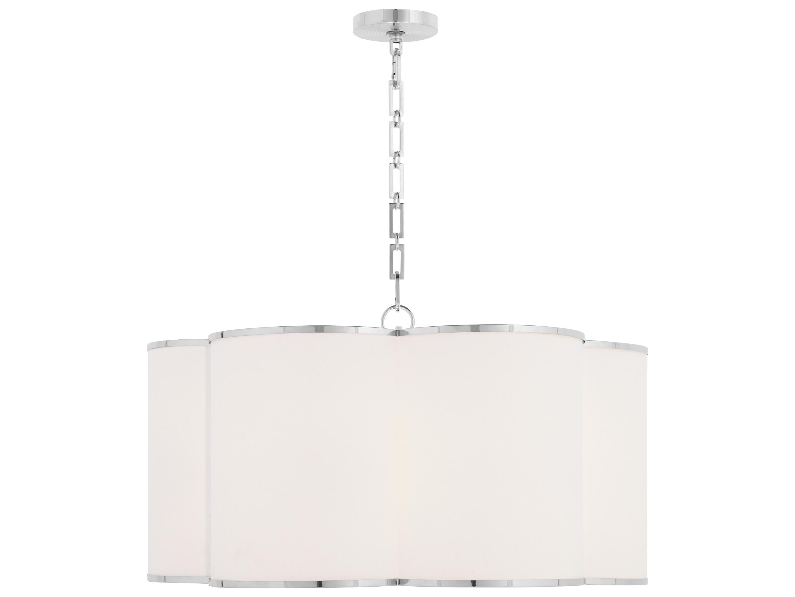 Quorum Belinder 6-Light Chrome Drum Pendant