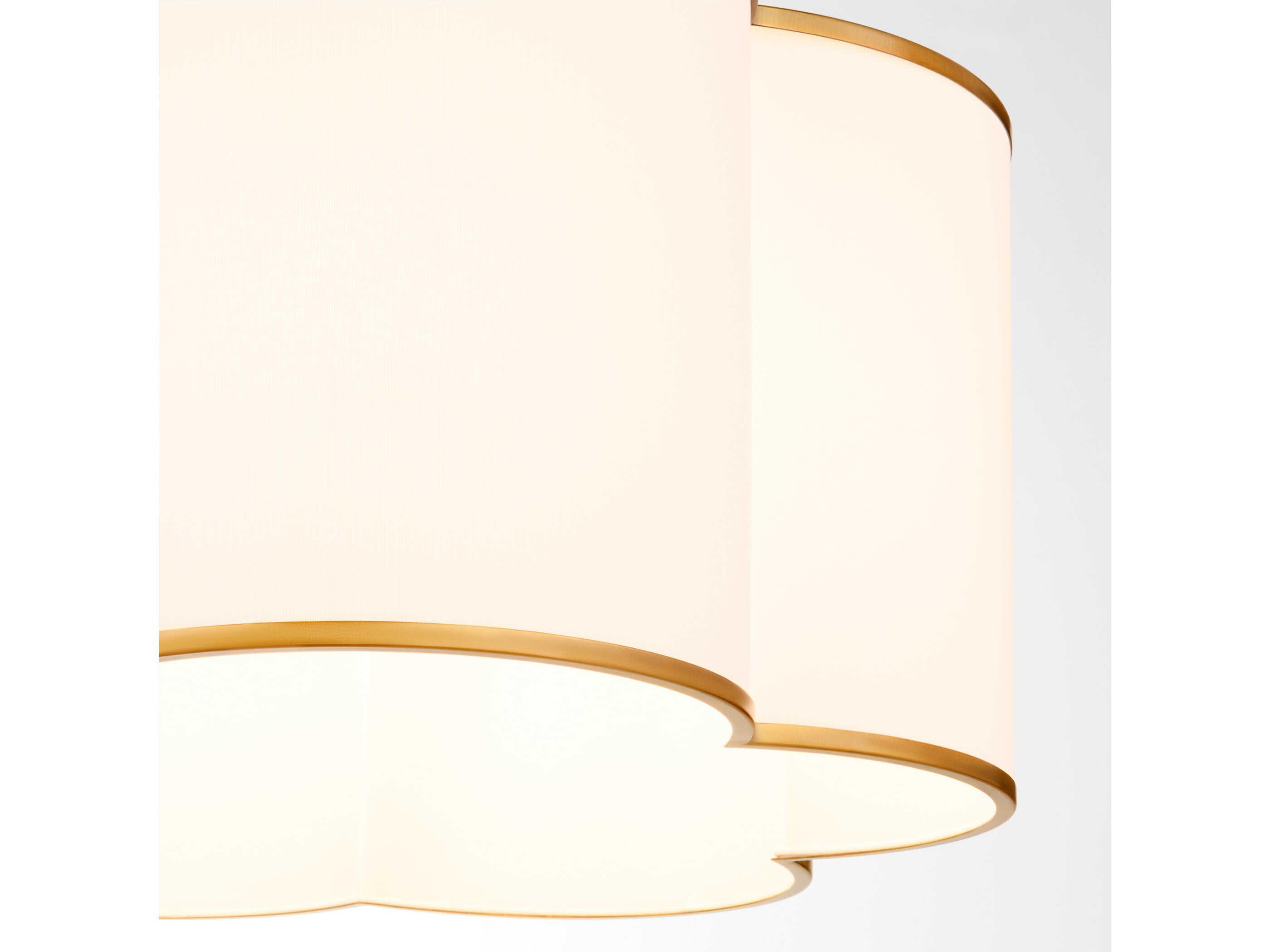 Quorum Belinder 6-Light Brass Pendant